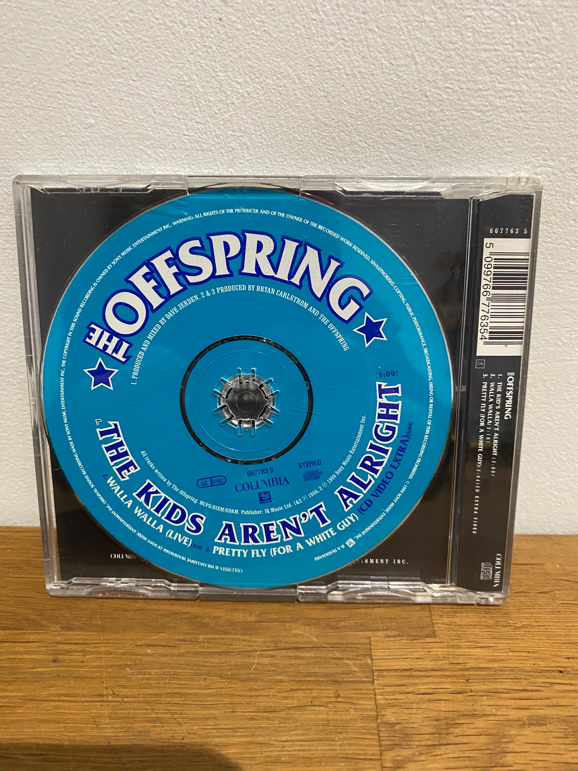 The Offspring - The kids aren’t alright , 1999, cd single + Poster