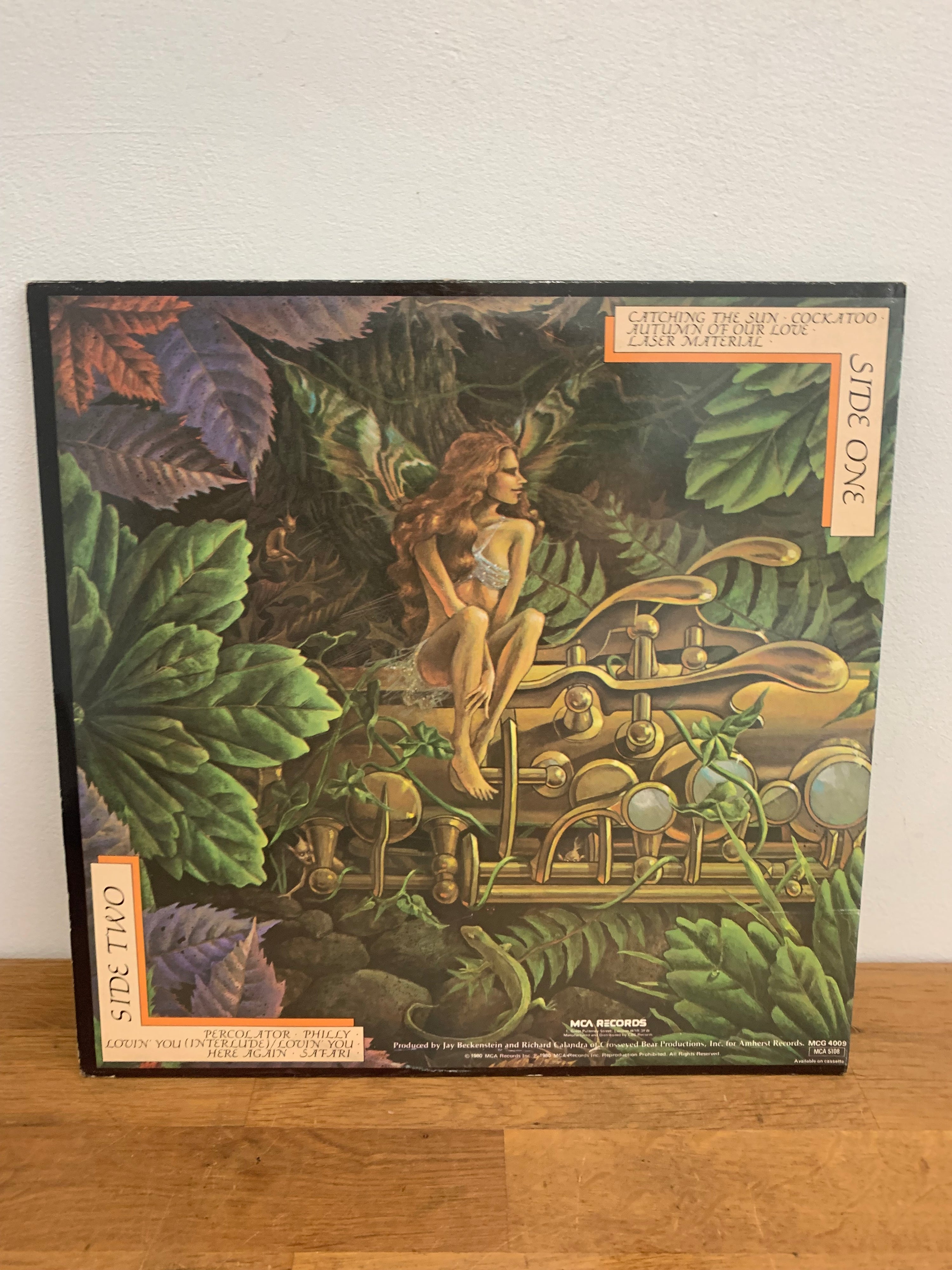 Spyro Gyro - Catching the sun , Lp vinyl album, MCA Records 1980.