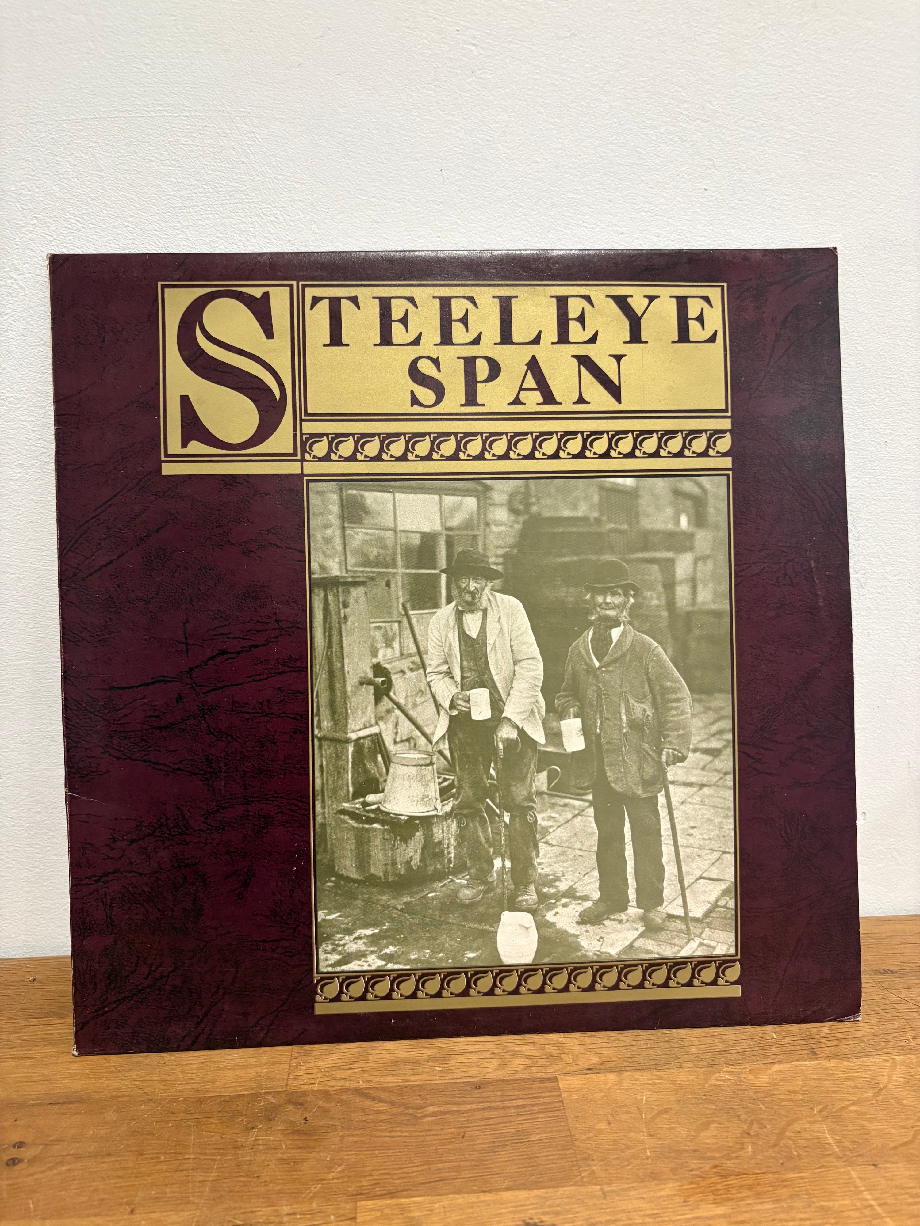 Steeleye Span - Ten man mop, 12inch Lp vinyl album , 1971 Mooncrest