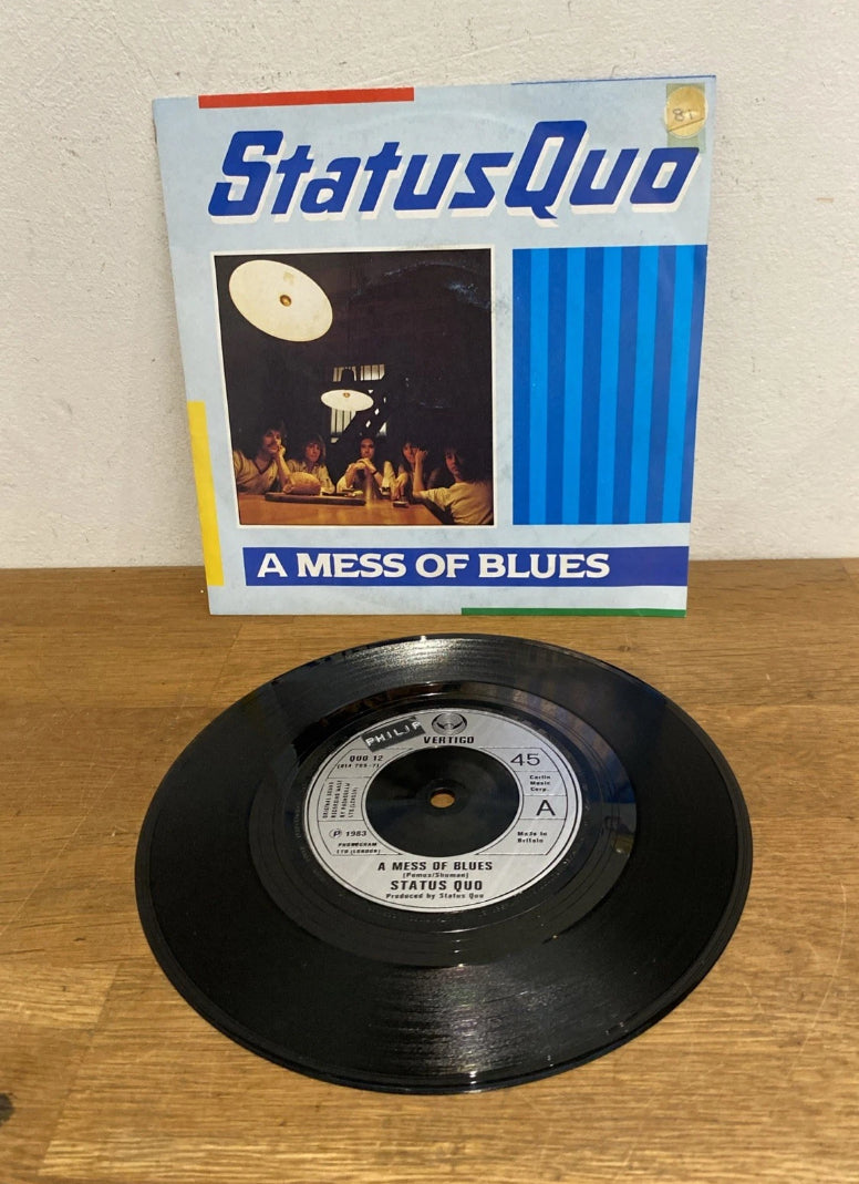 Status Quo , A Mess Of Blues , 7 Inch Single