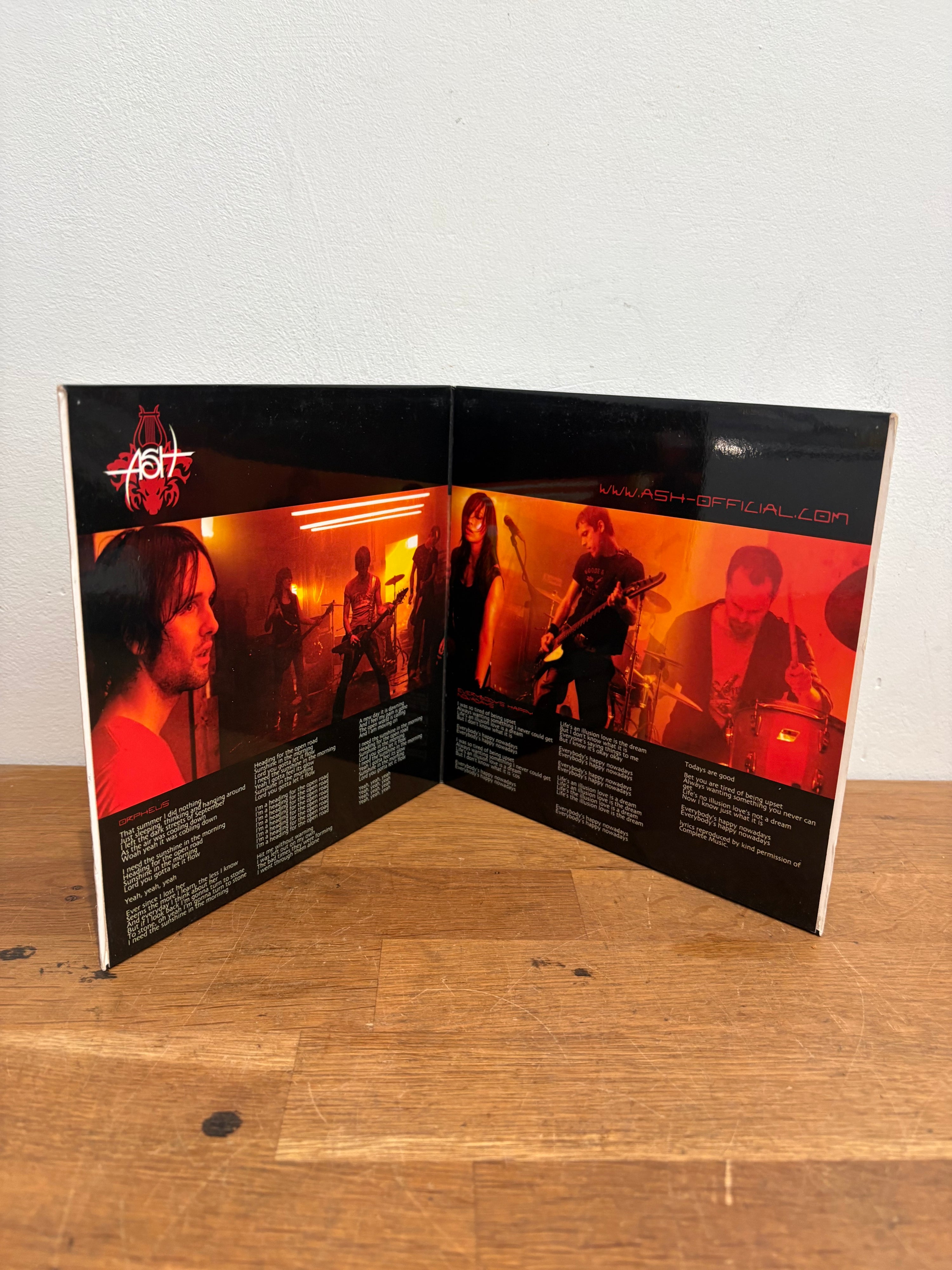 Ash - Orpheus , limited edition 7 inch single, Gatefold sleeve . 2004
