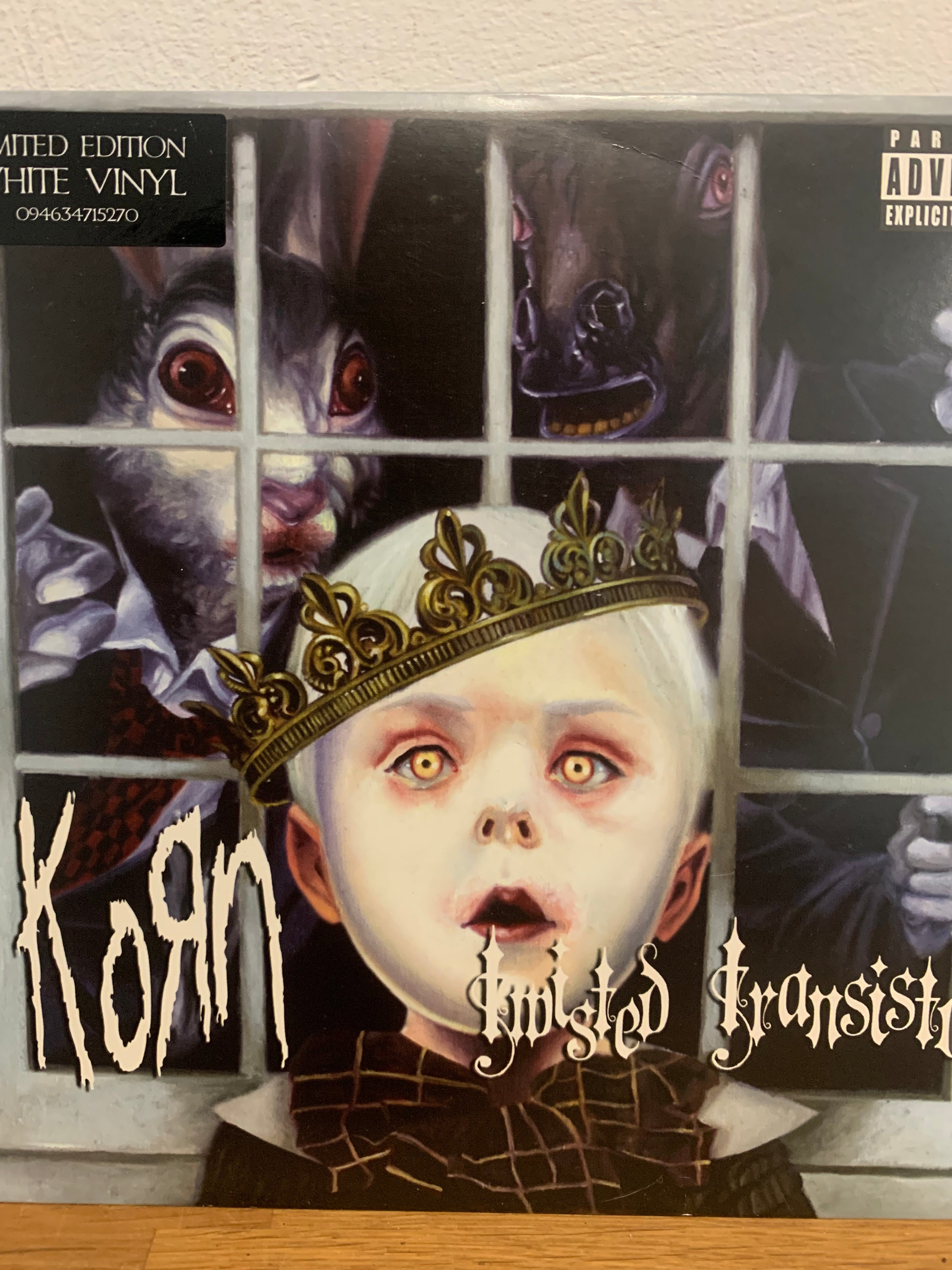 Korn - Twisted Transistor, 7” white vinyl. 2005