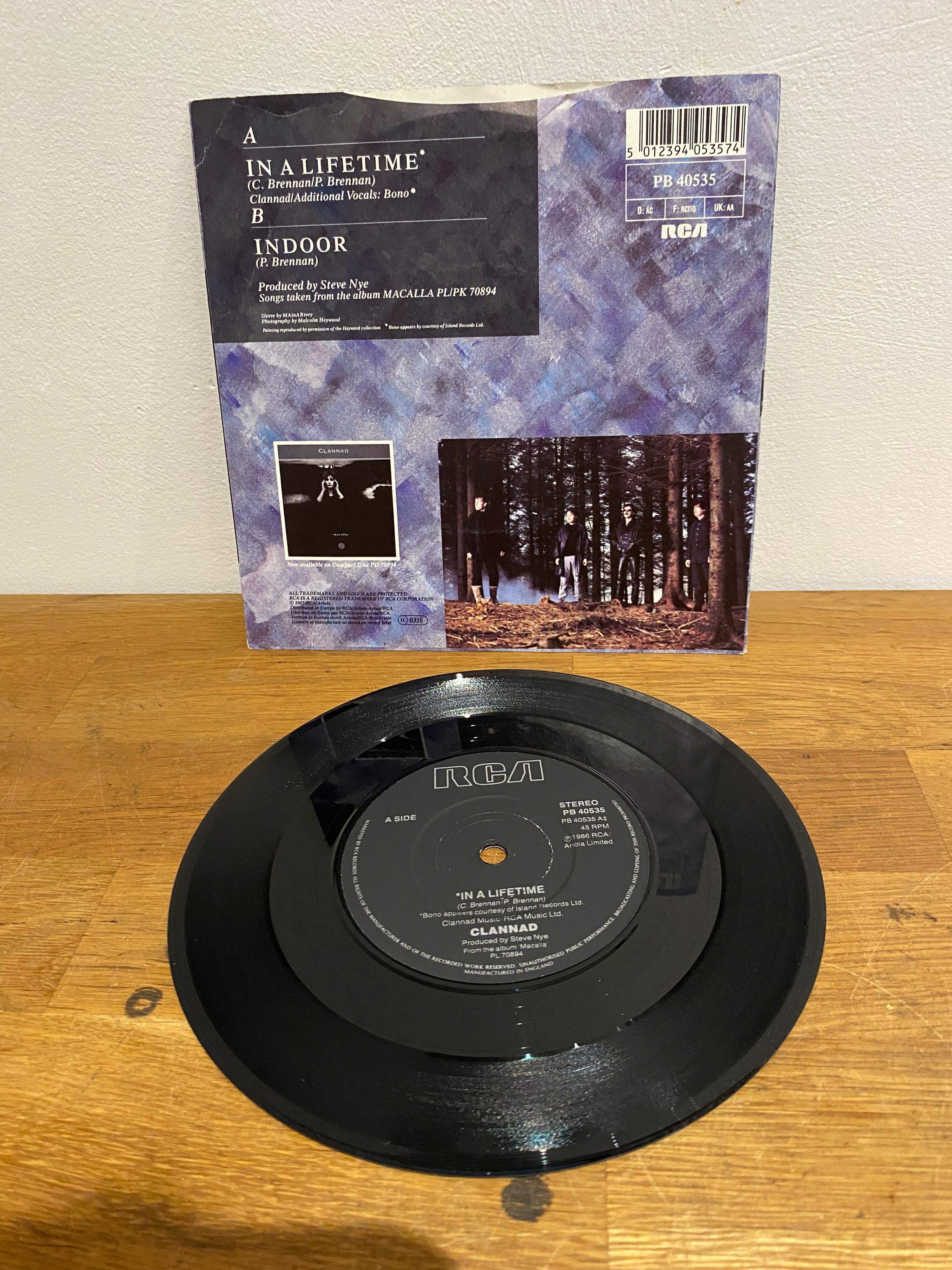 Clannad - In A Lifetime, 1986 RCA