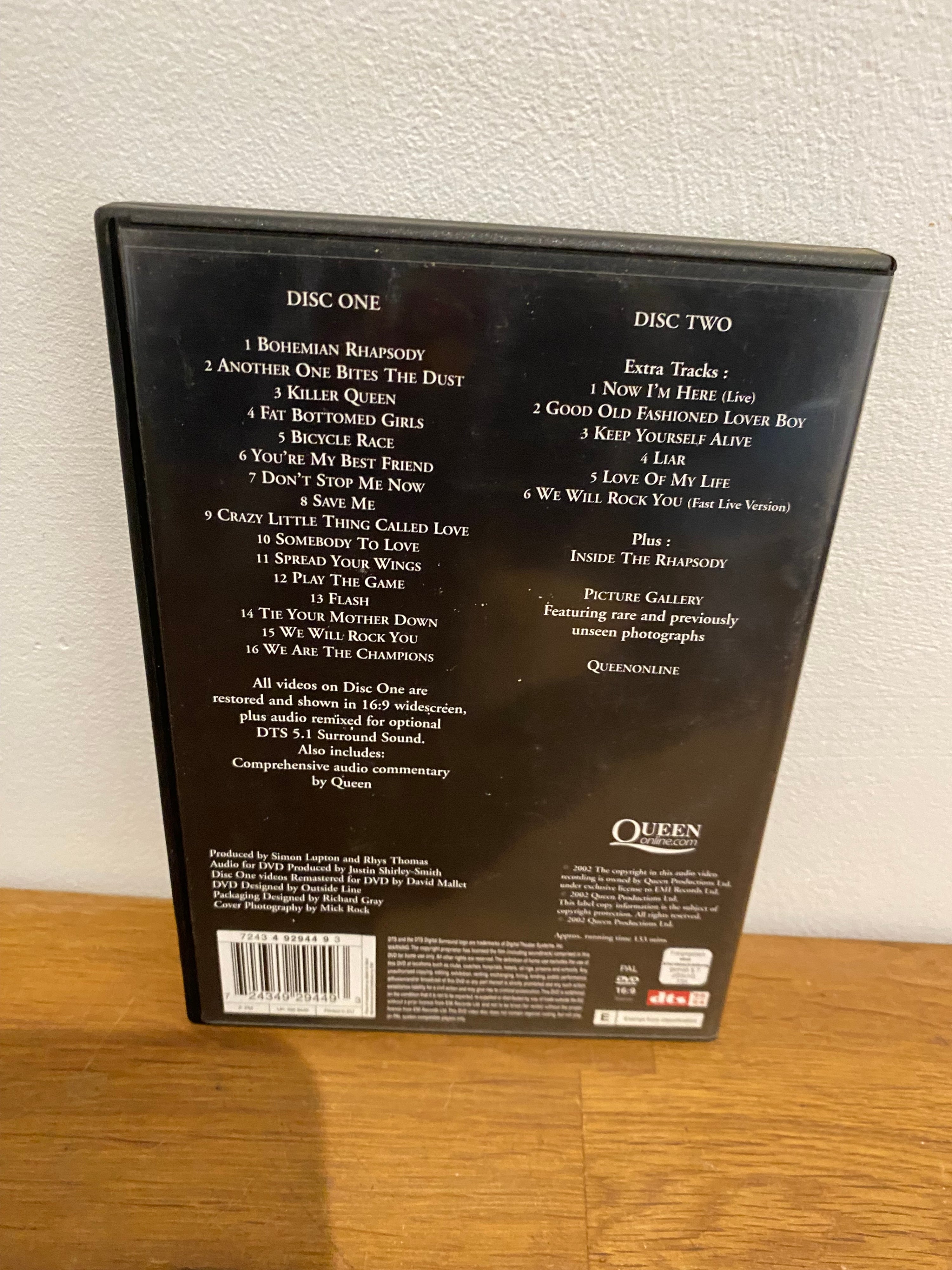 Queen - Greatest Video Hits 1 , double dvd