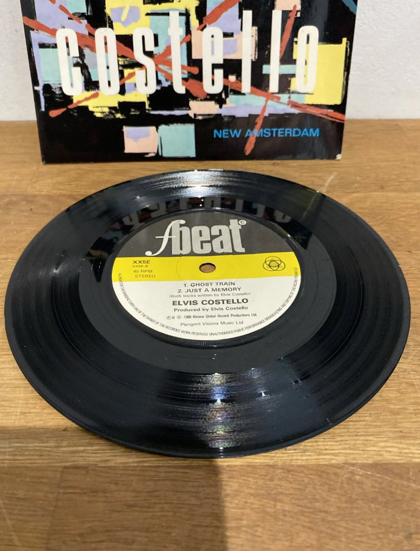 Elvis Costello , New Amsterdam, EP , Fbeat Xx5e, Vinyl Single