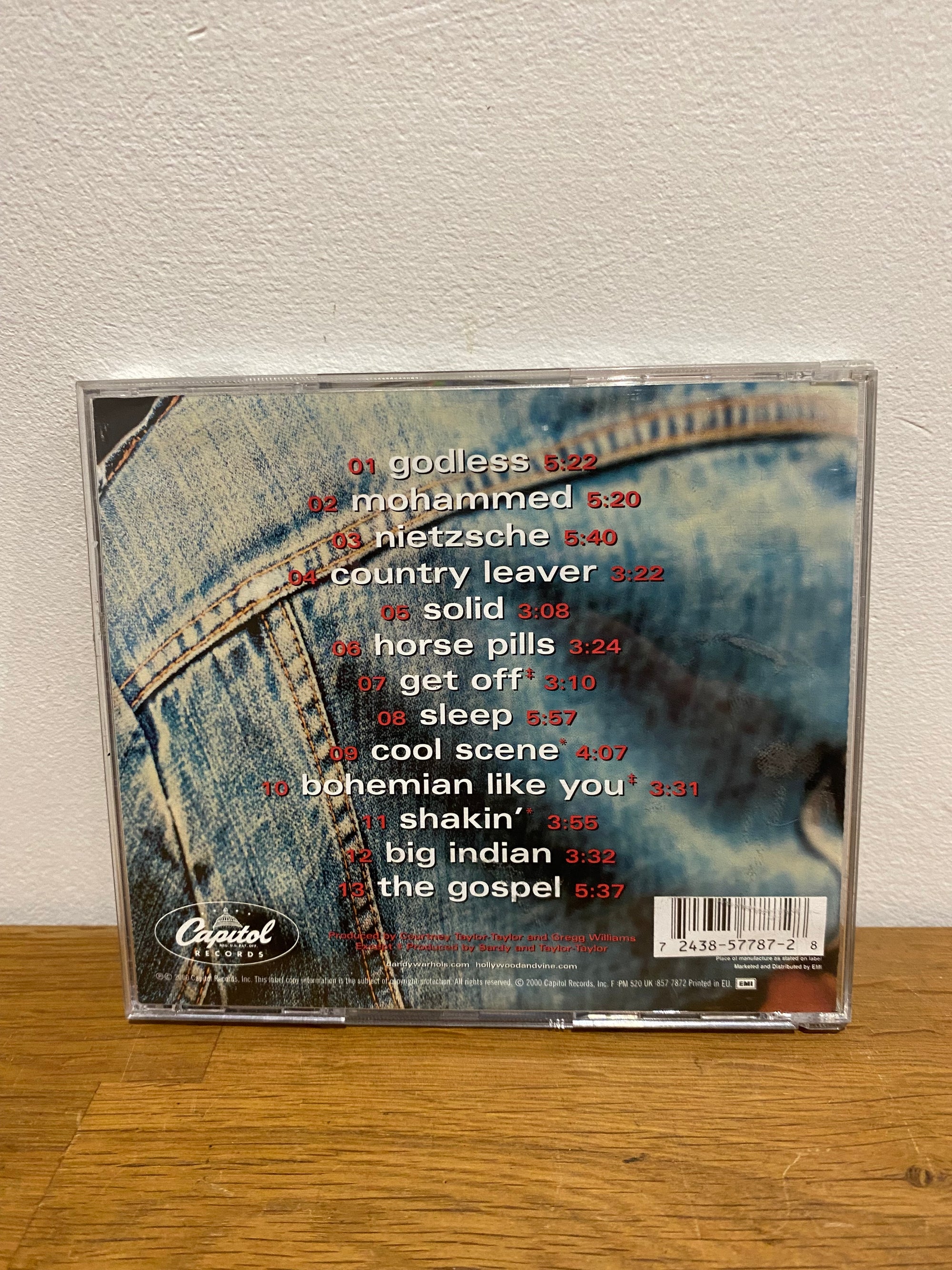 The Dandy Warhols - Thirteen Tales From Urban Bohemia , cd album , Capitol records 2000.