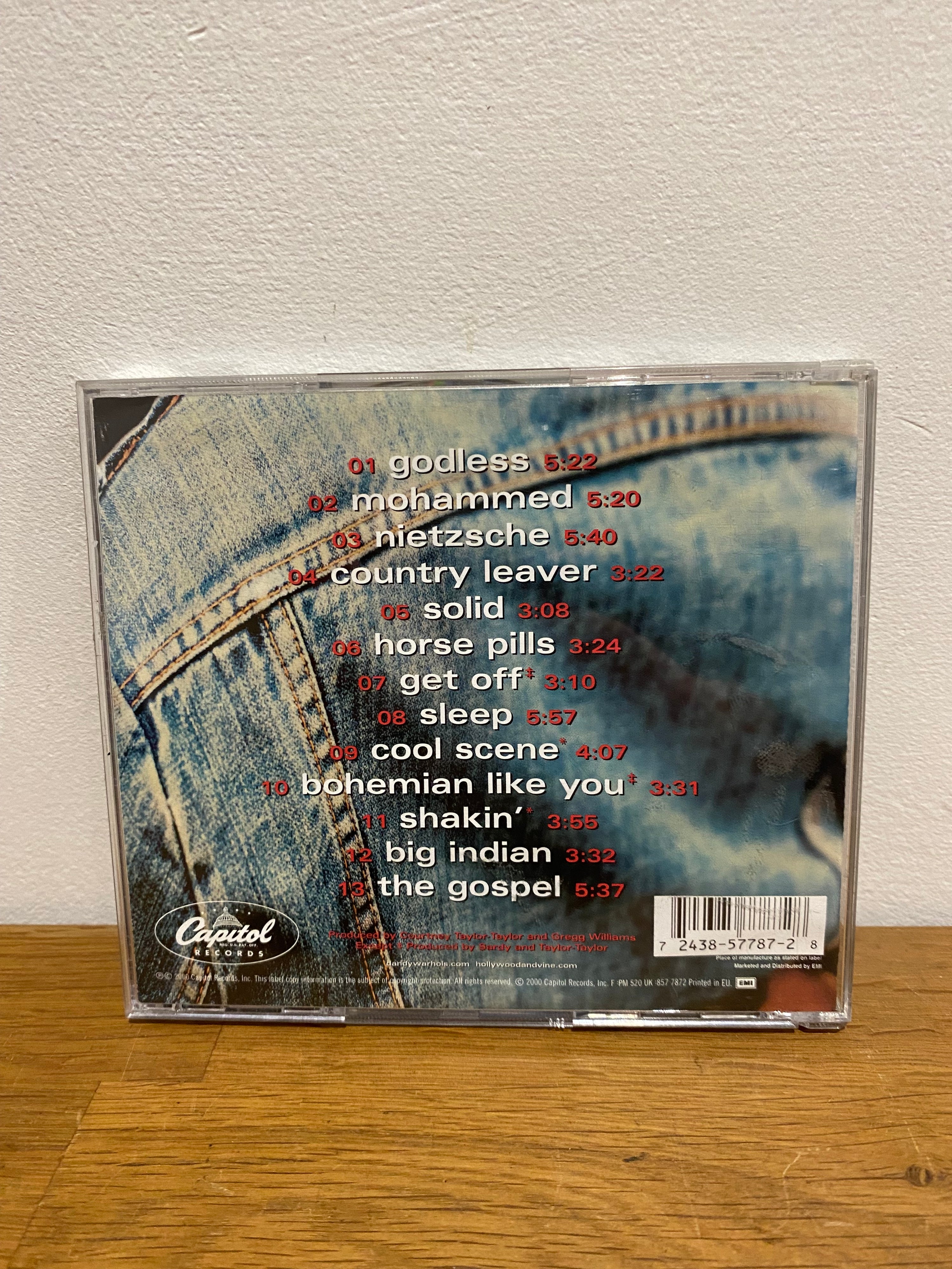 The Dandy Warhols - Thirteen Tales From Urban Bohemia , cd album , Capitol records 2000.