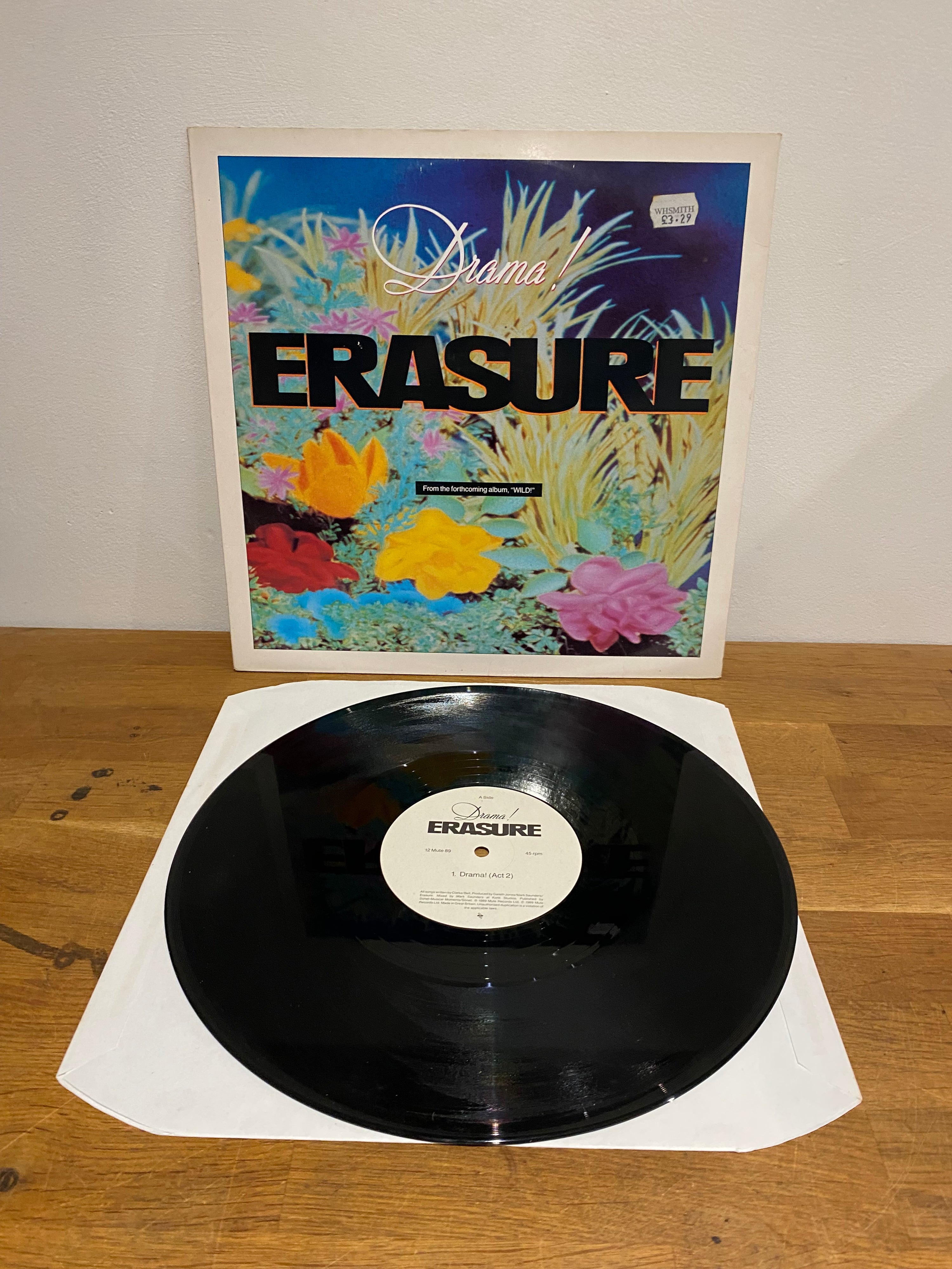 Erasure - Drama, 12” single , 1989 Mute