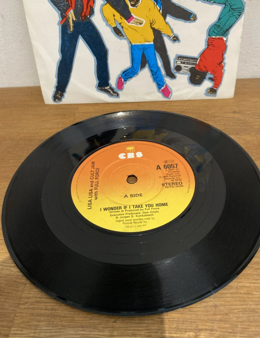 Lisa Lisa Cult Jam , I Wonder If I Take You Home, 7 Inch Single
