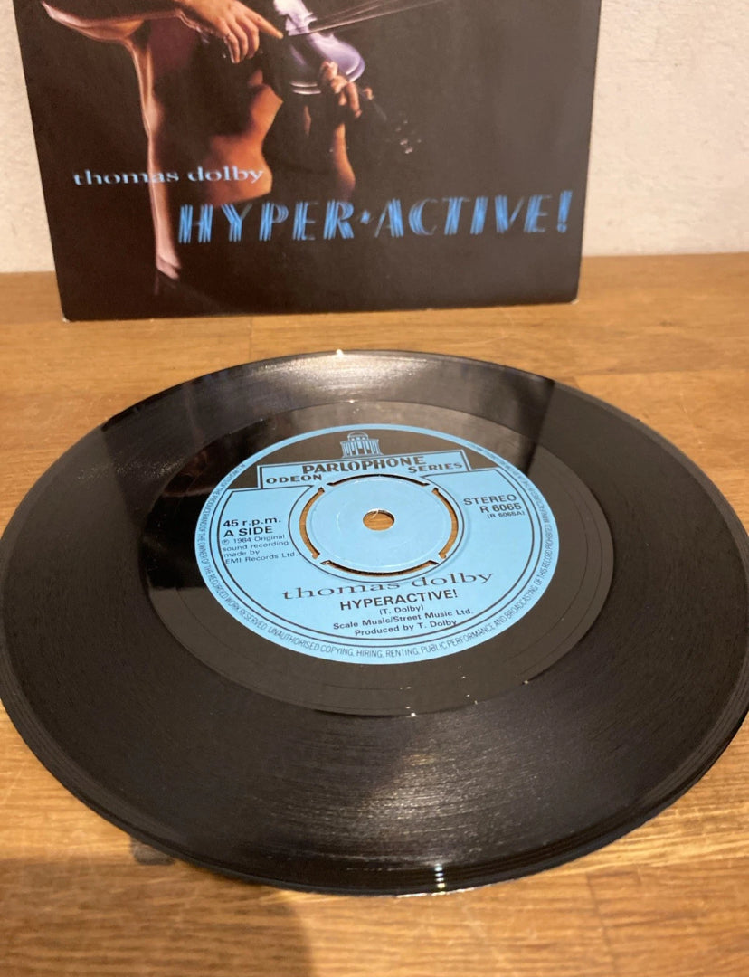 Thomas Dolby , Hyperactive, 7” Single