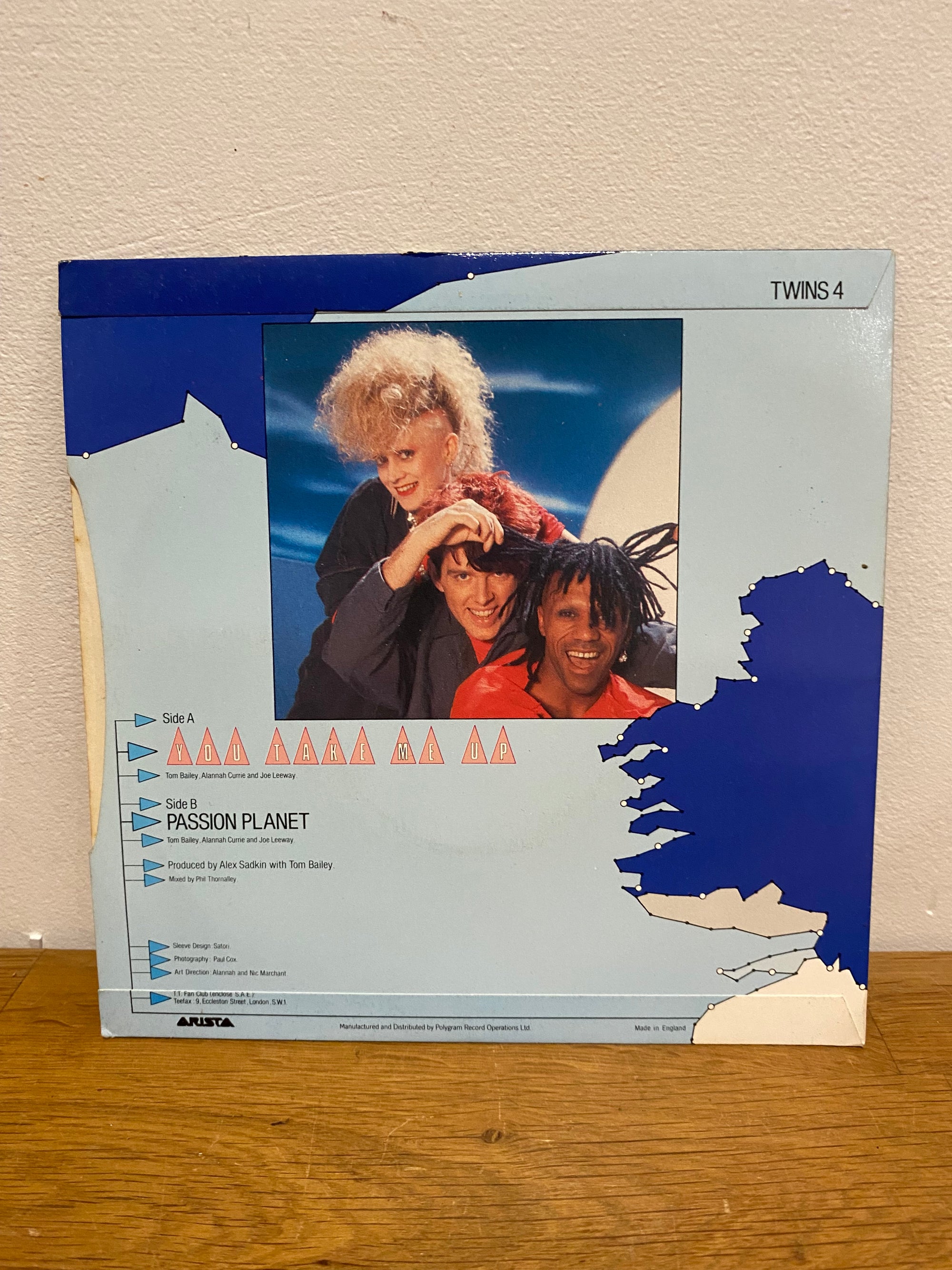 Thompson Twins - You Take Me Up 7" Single (1984)