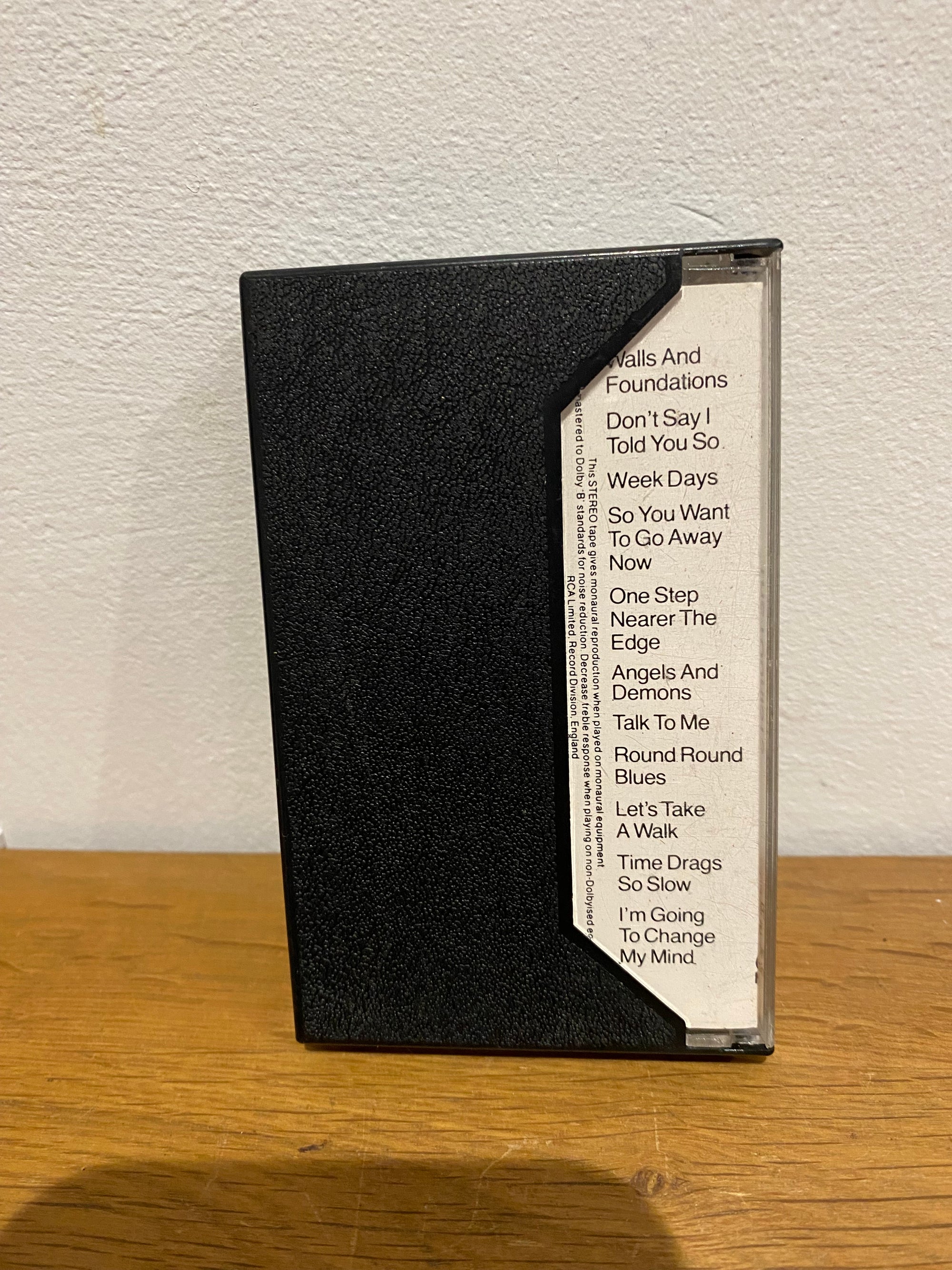The Tourists - Luminous Basement, Cassette Album , RCA, RCA K 5001, 1980.