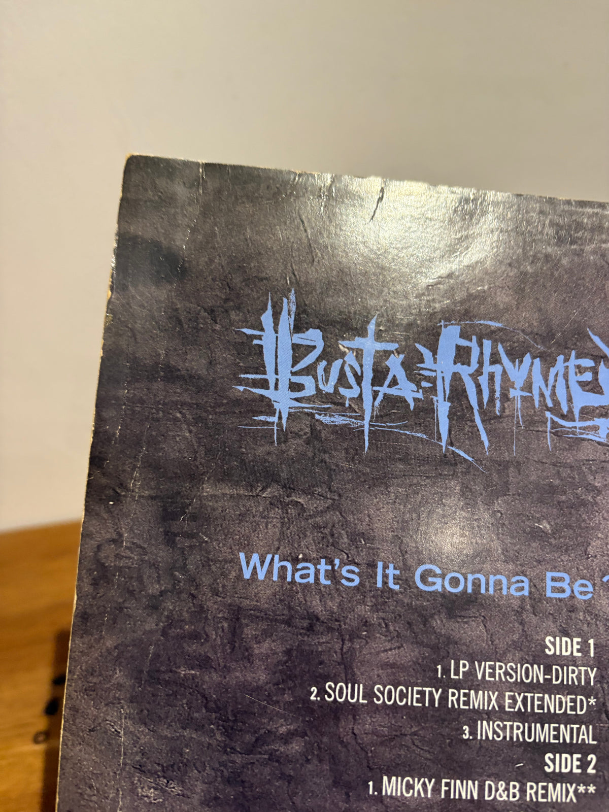 Busta Rhymes featuring Janet - What’s it gonna be?, 12 inch single, 1999 Elektra.