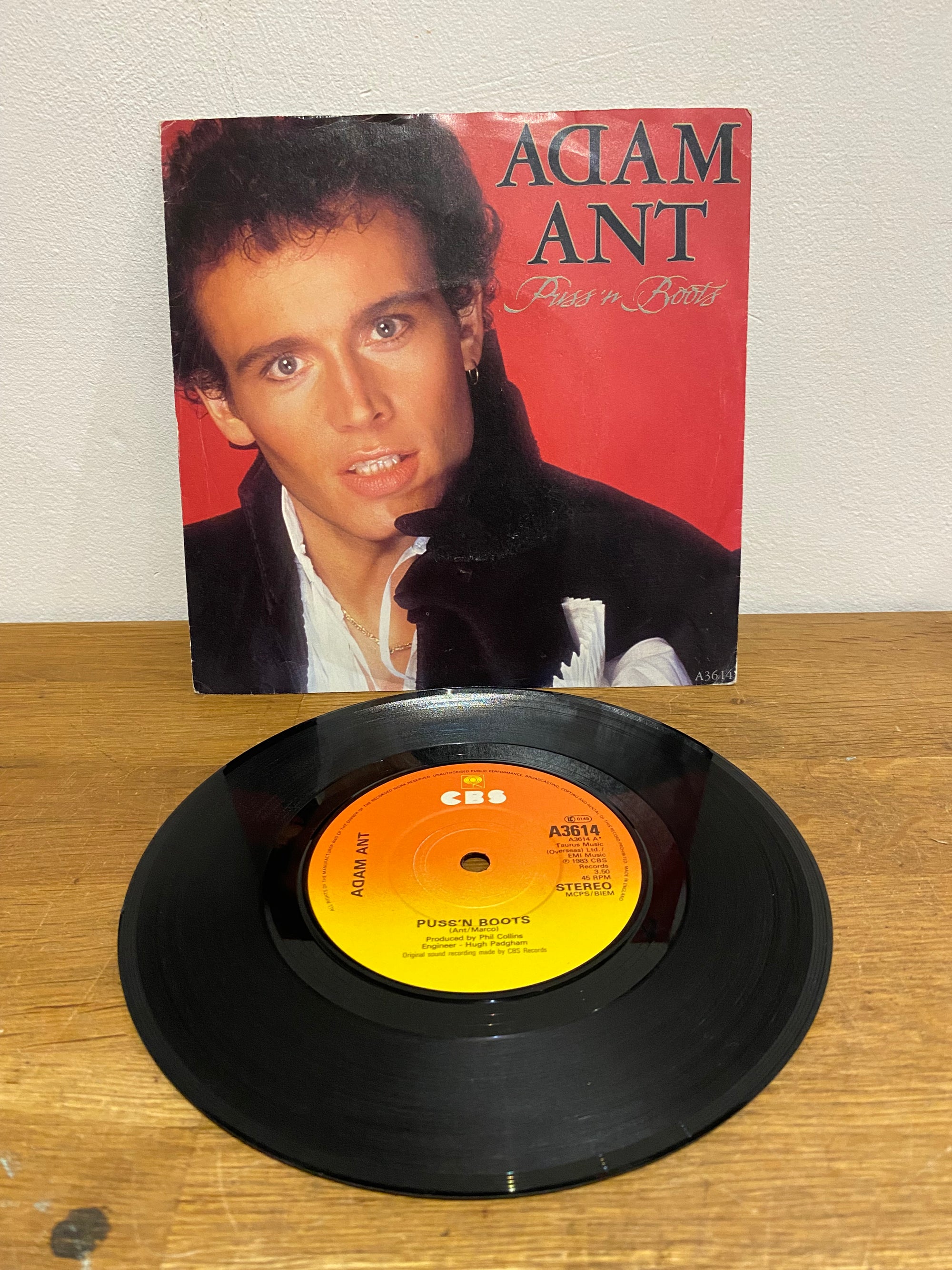 Adam Ant - Puss’N Boots , 1983 , 7 inch vinyl