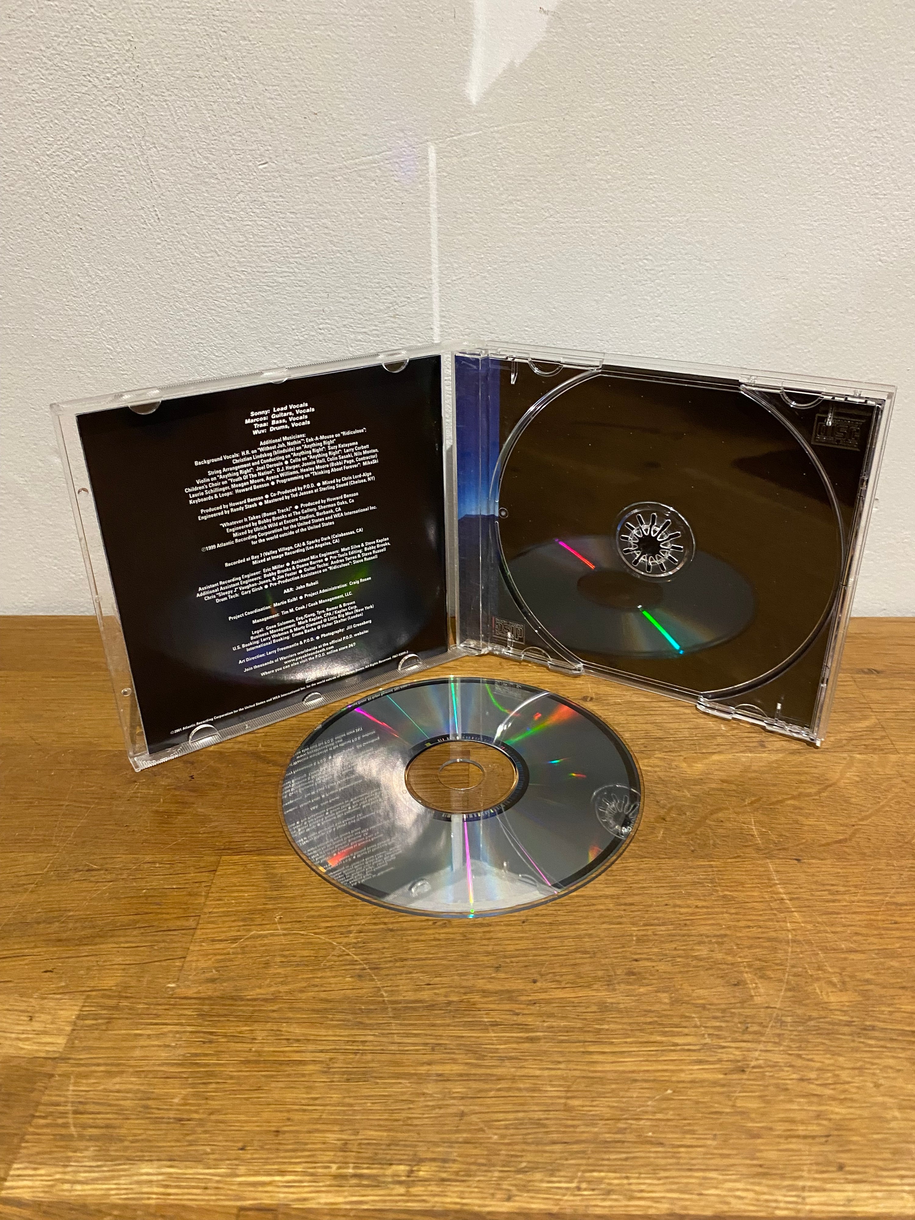 P.O.D. , Payable on death - Satellite, cd album , European edition.