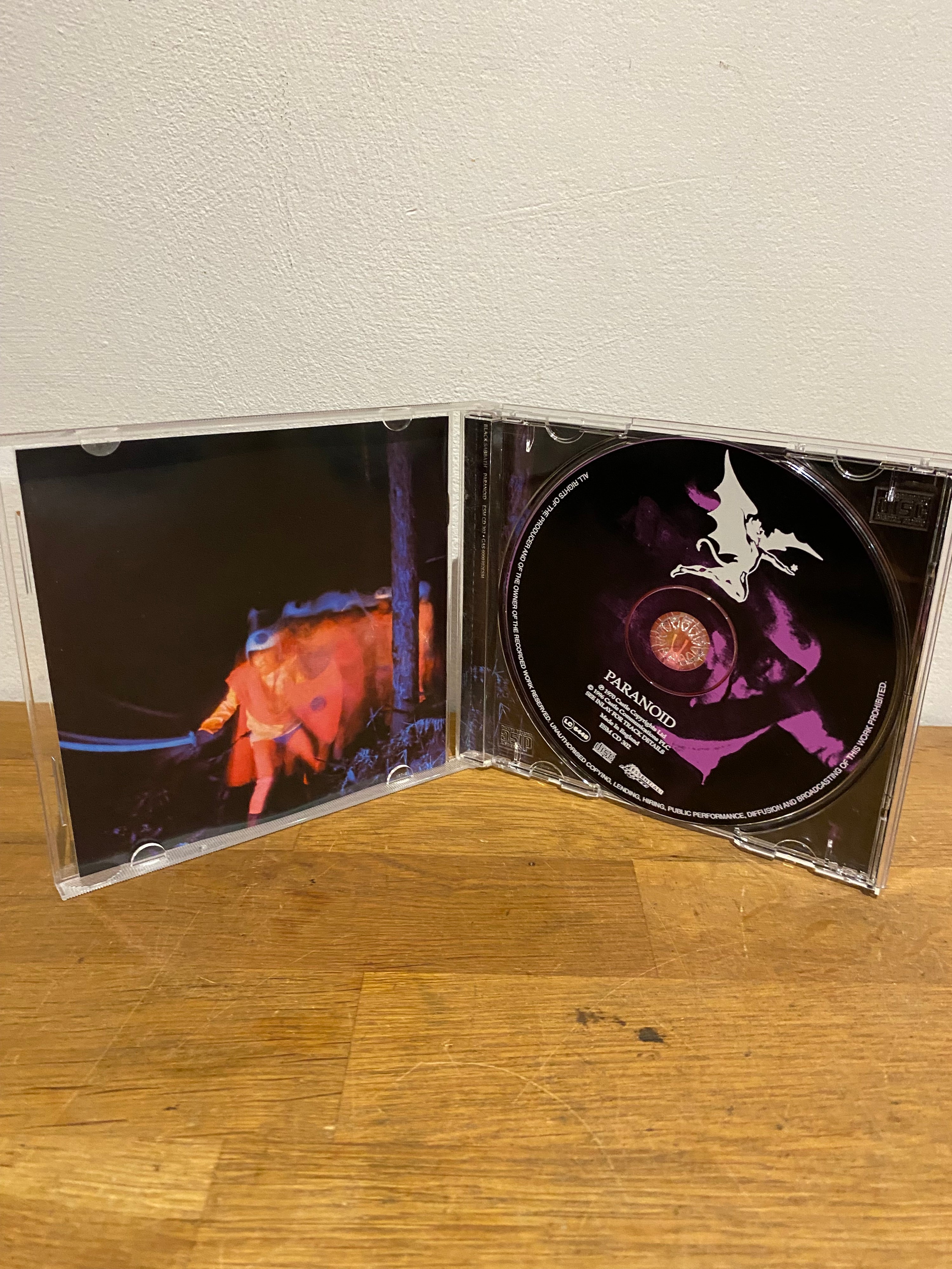 Black Sabbath- Paranoid , cd album , 1996