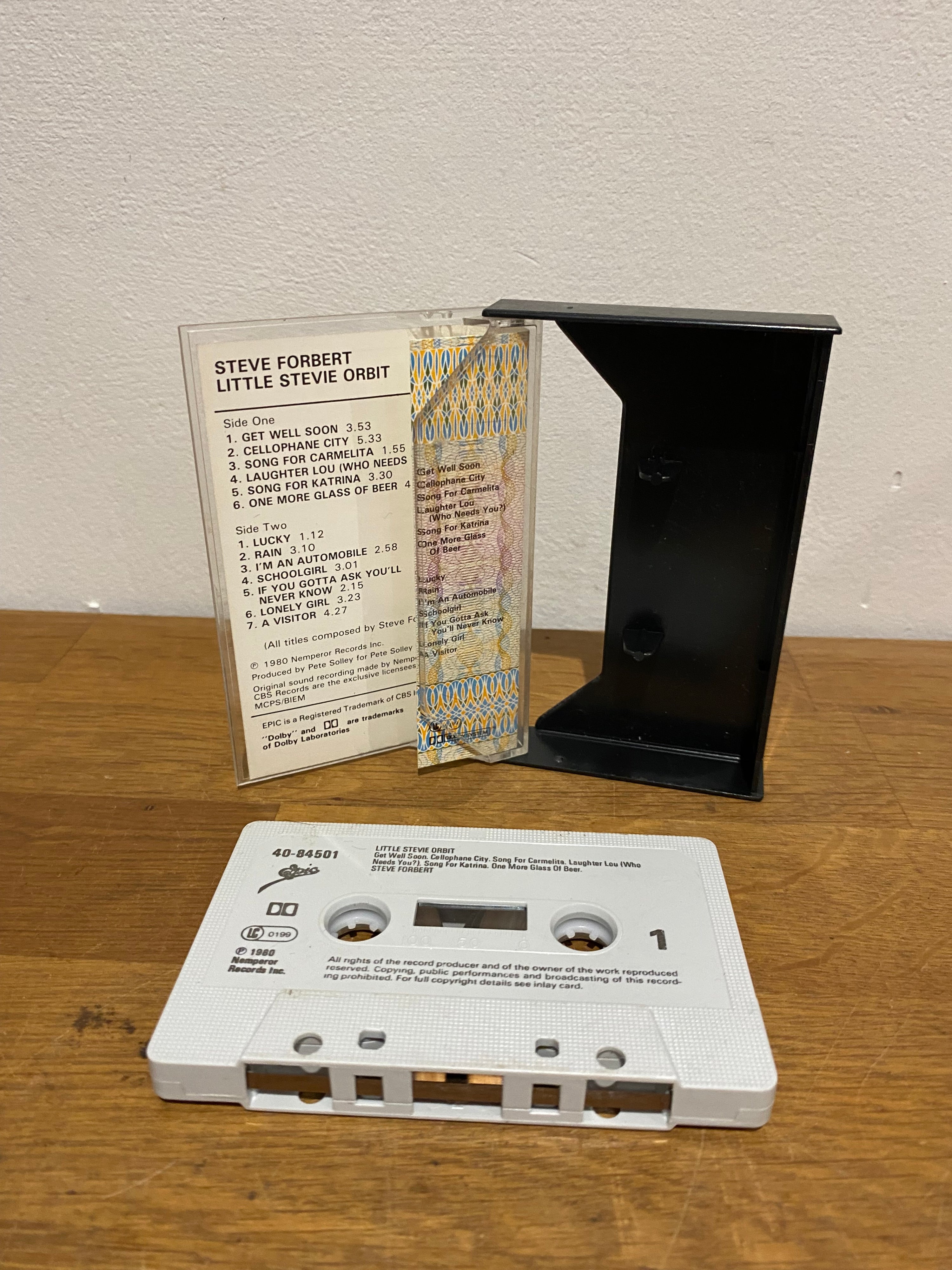 Steve Forbert - Little Stevie Orbit, Cassette Album ,Epic 1980 , LC0199