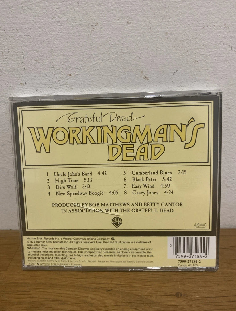 Grateful Dead , Workingmans Dead , Cd Album