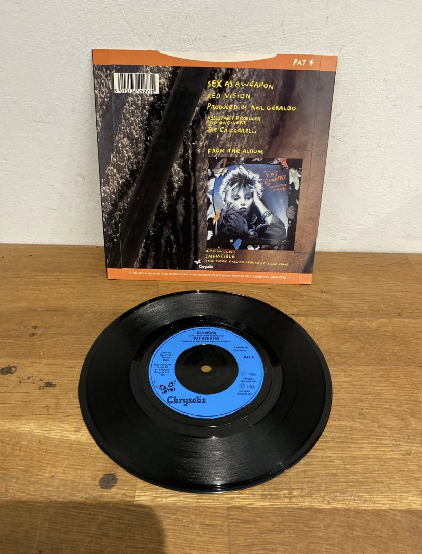 Pat Benatar , Sex As A Weapon , 7 Inch Single