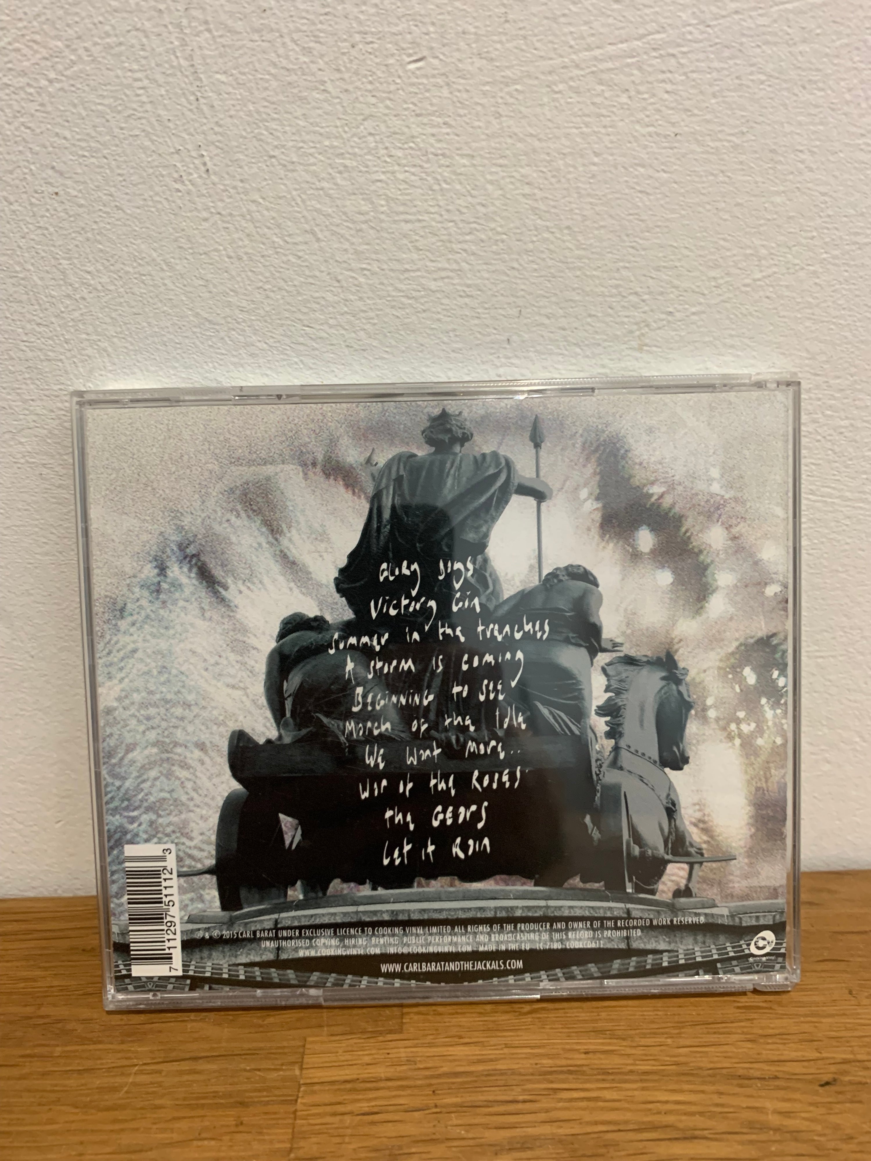 Carl Barat and the jackals - Let it reign, cd album , 2015
