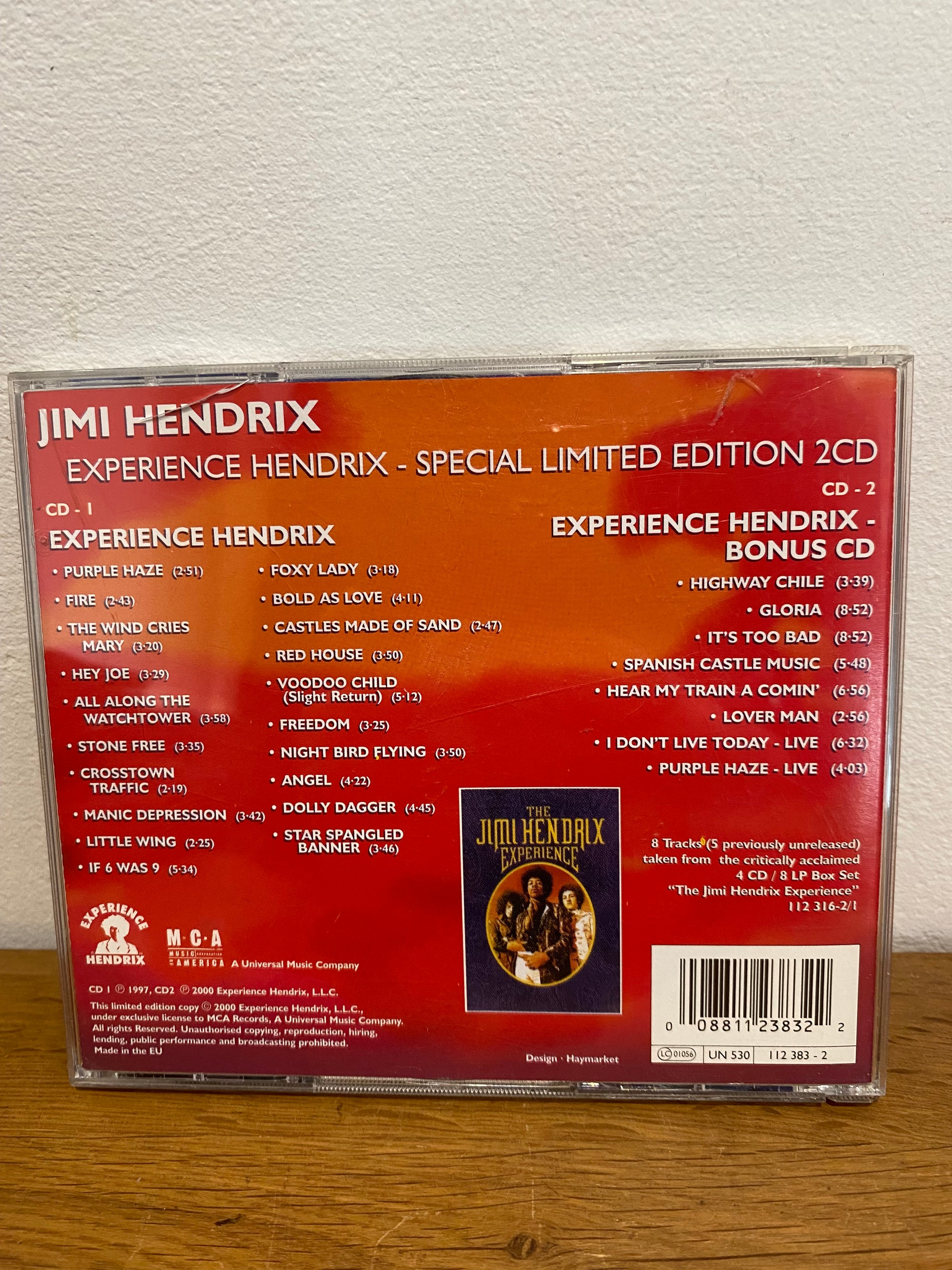 Jimi Hendrix - Experience Hendrix, the best of Jimi Hendrix , cd album