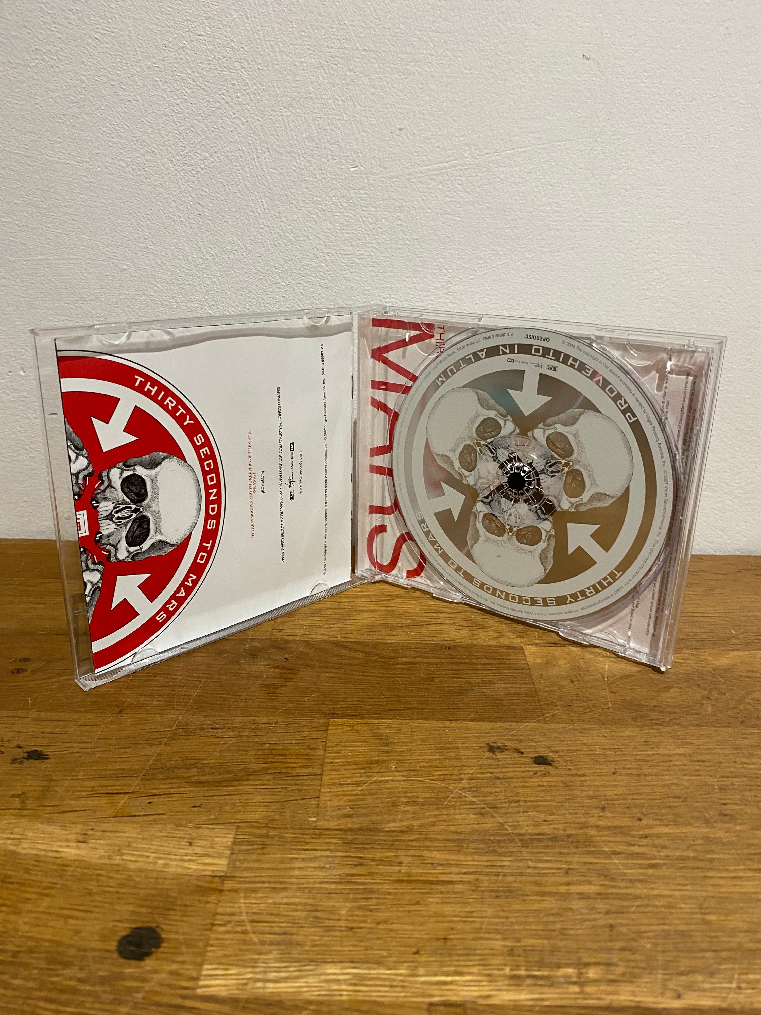 30 seconds to mars - A Beautiful Lie , cd album 2007 Virgin Records