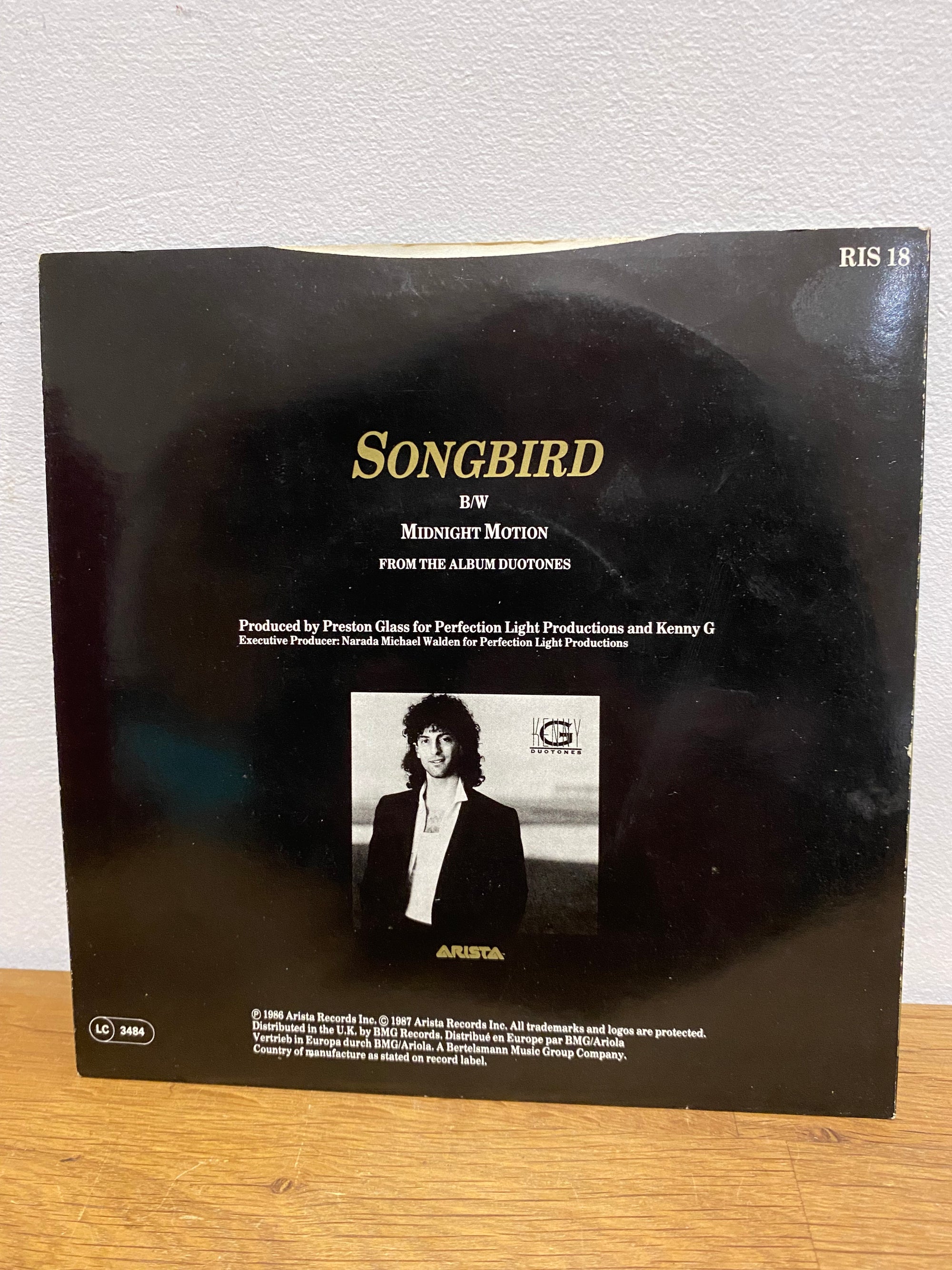 Kenny G - Songbird, 7 inch single , 1987