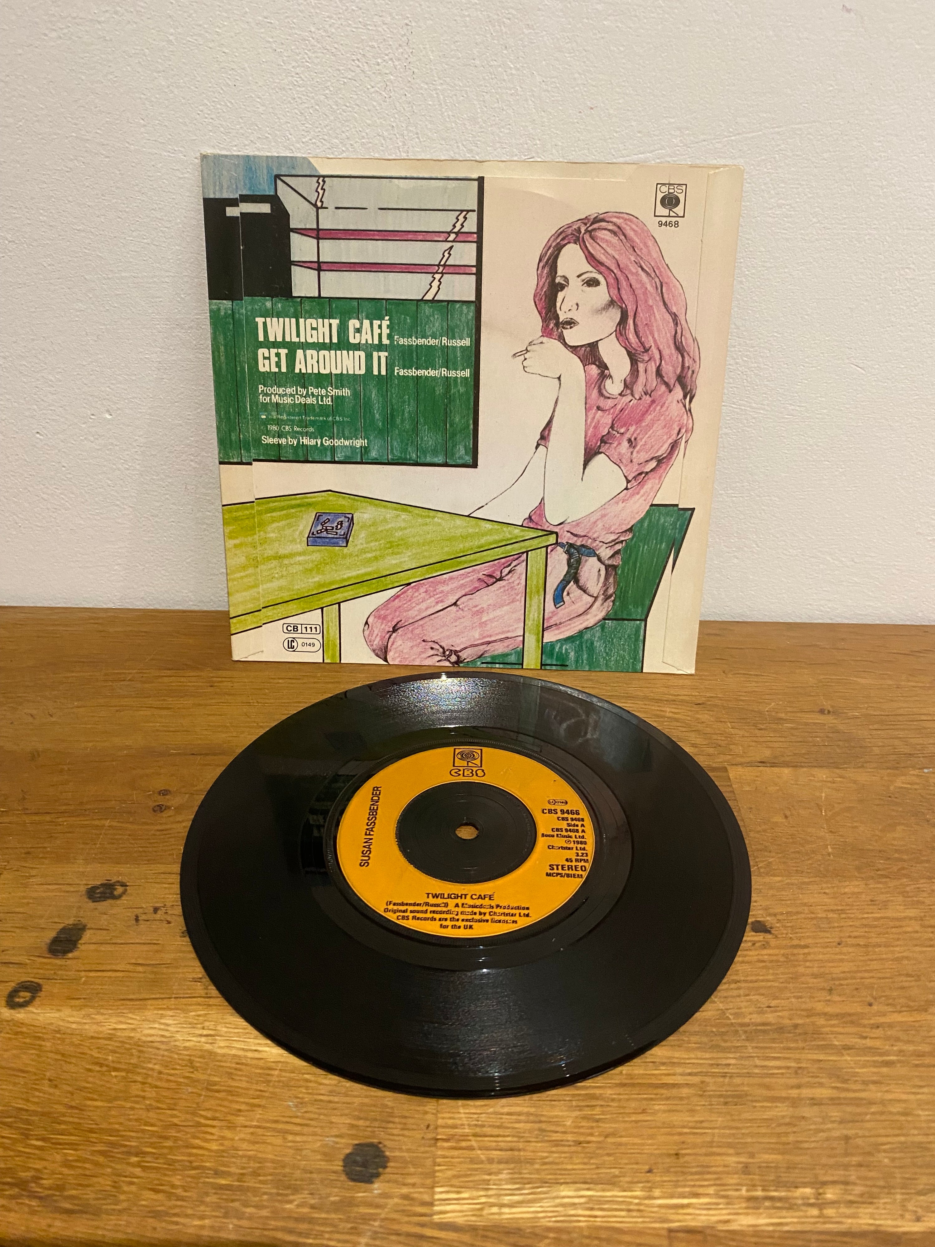 Susan Fassbender - Twilight Cafe , 7 inch single, 1980