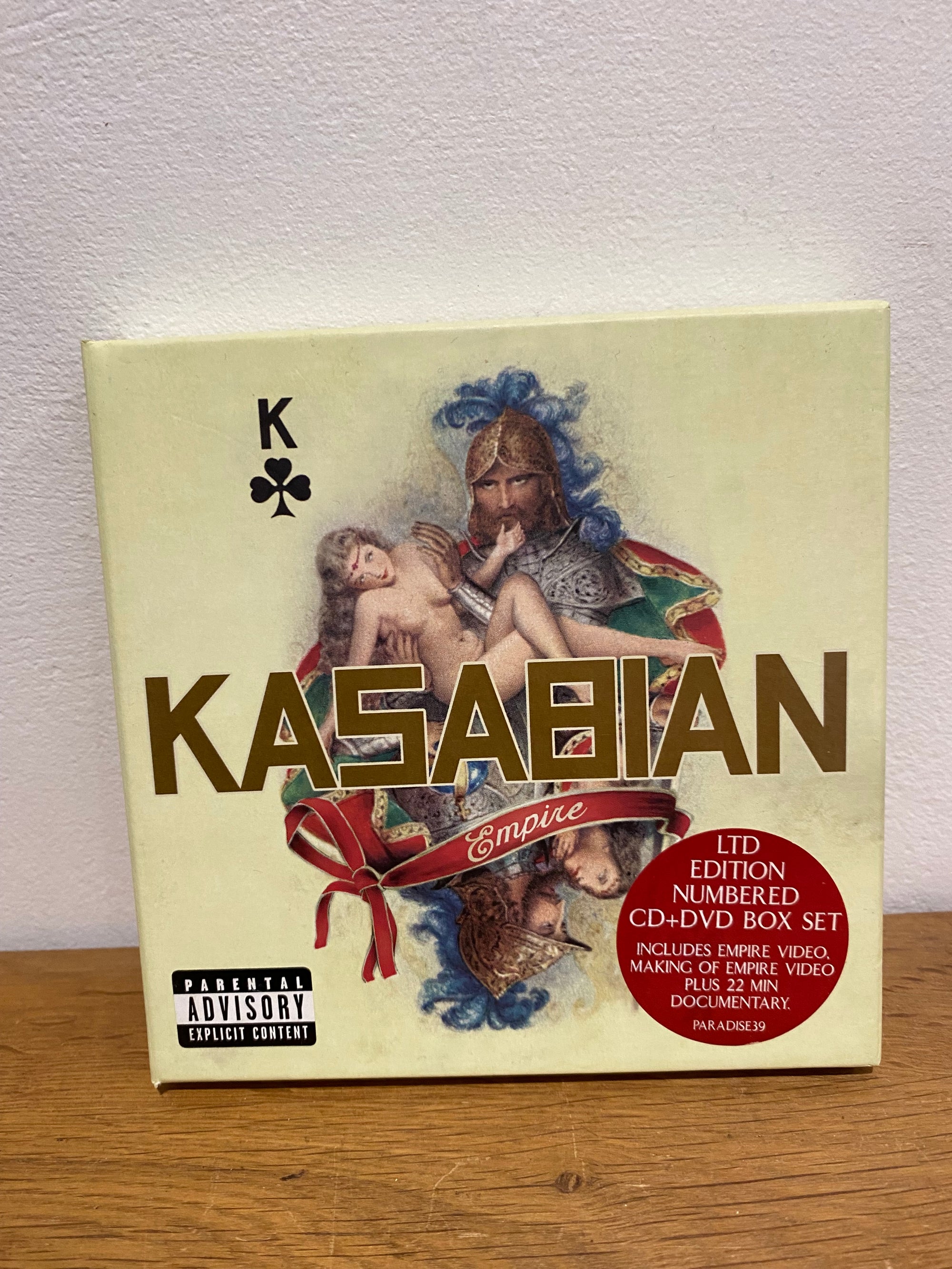 Kasabian - Empire , Ltd edition numbered box set