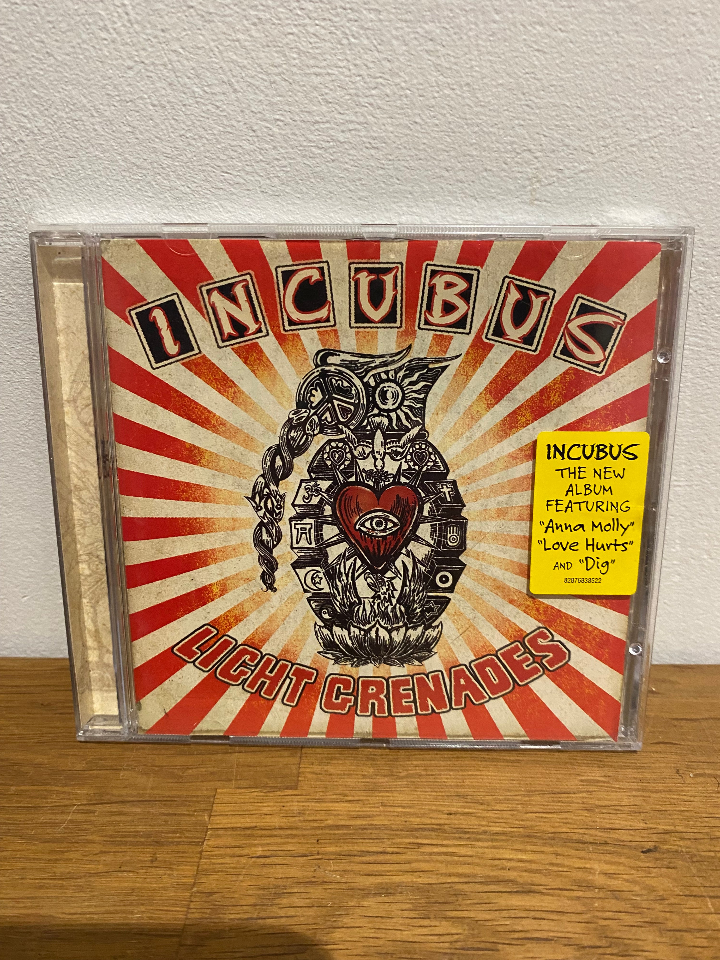 Incubus - Light Grenades , 2006 , cd album.