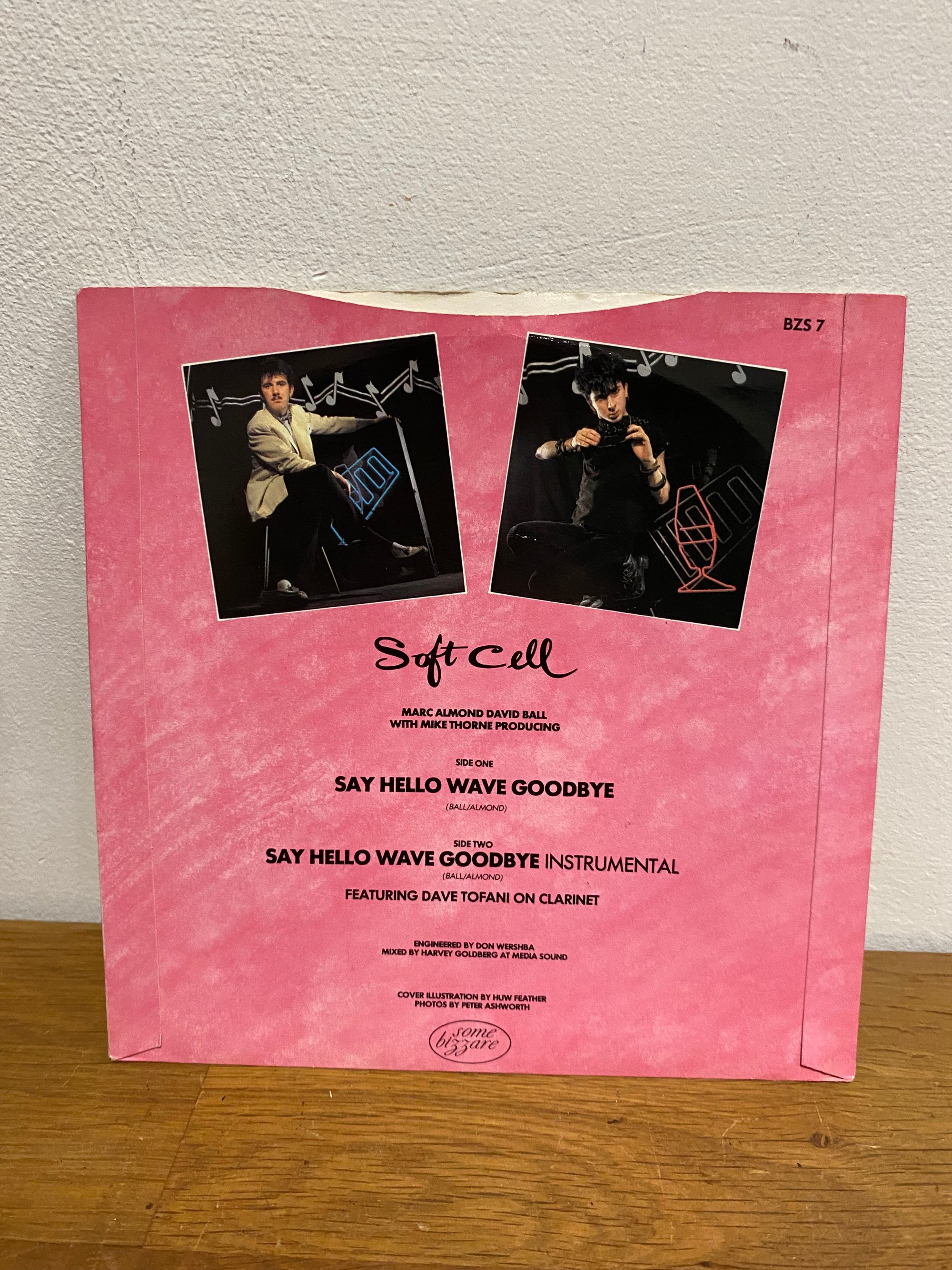 Soft Cell - Say hello wave goodbye, 7” single, 1982 BZS7