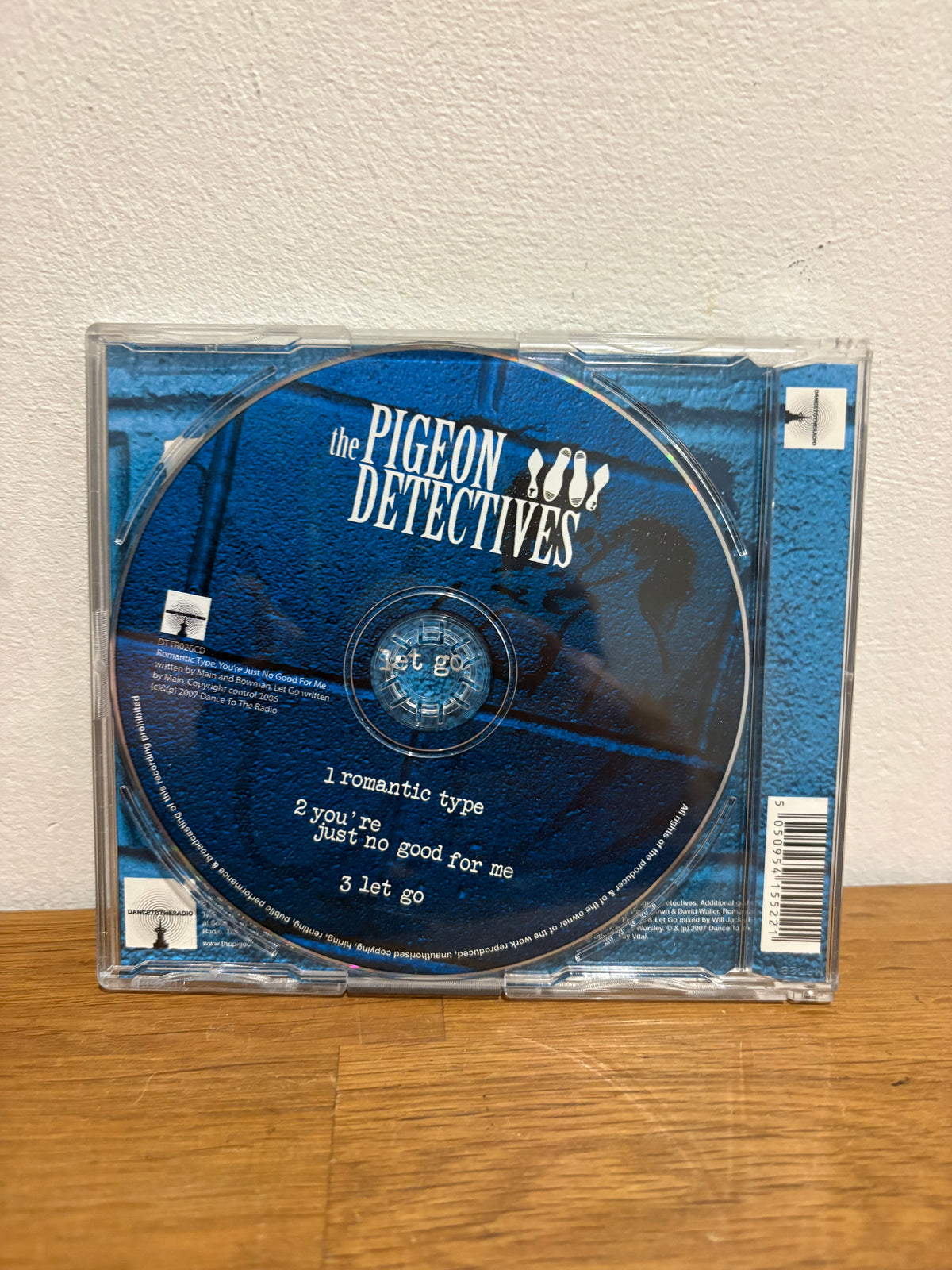 Pigeon Detectives - Romantic Type, 3 track cd single,2007.
