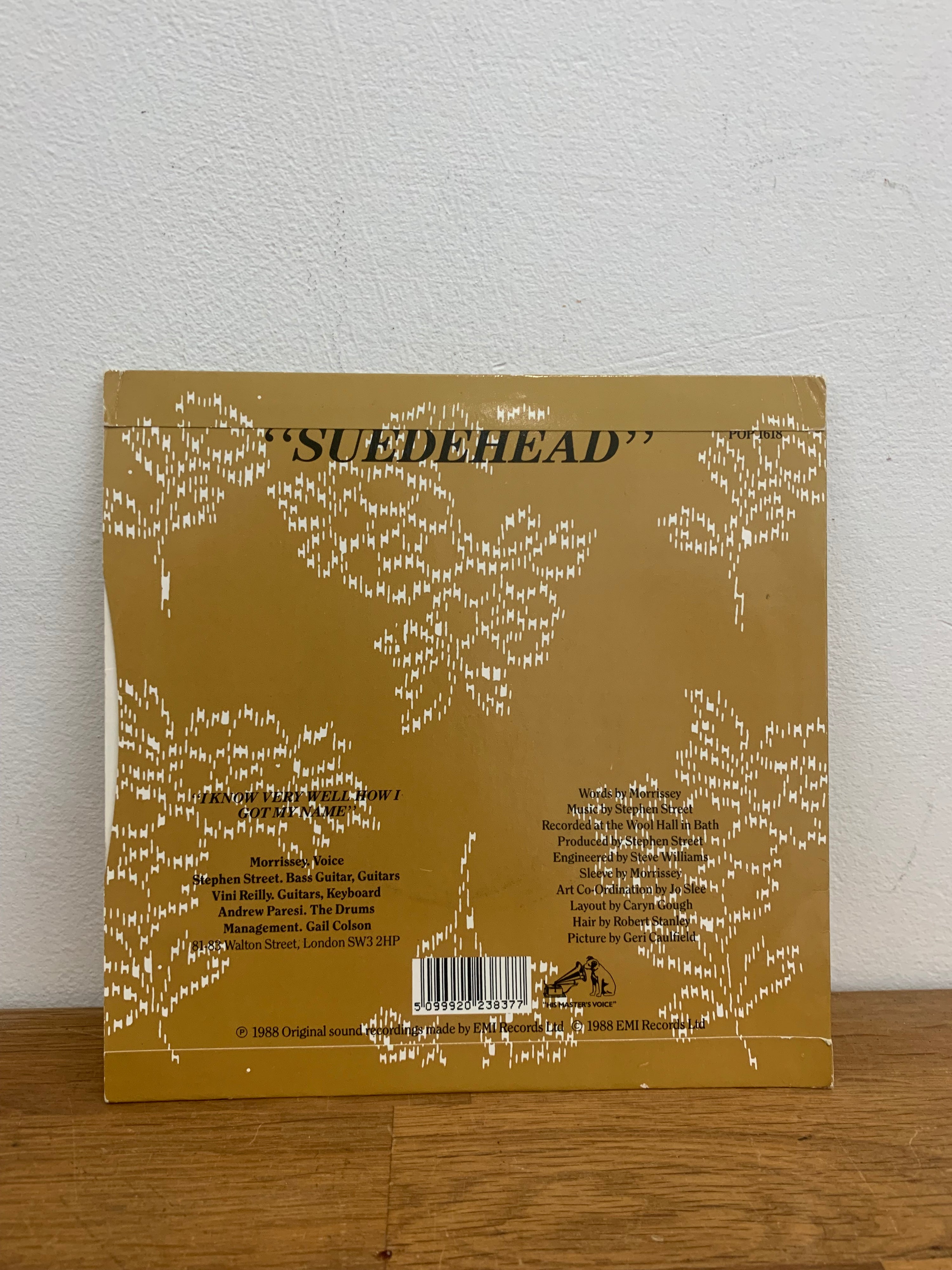 Morrissey - Suedehead , 7” single , 1988 Hmv , Emi