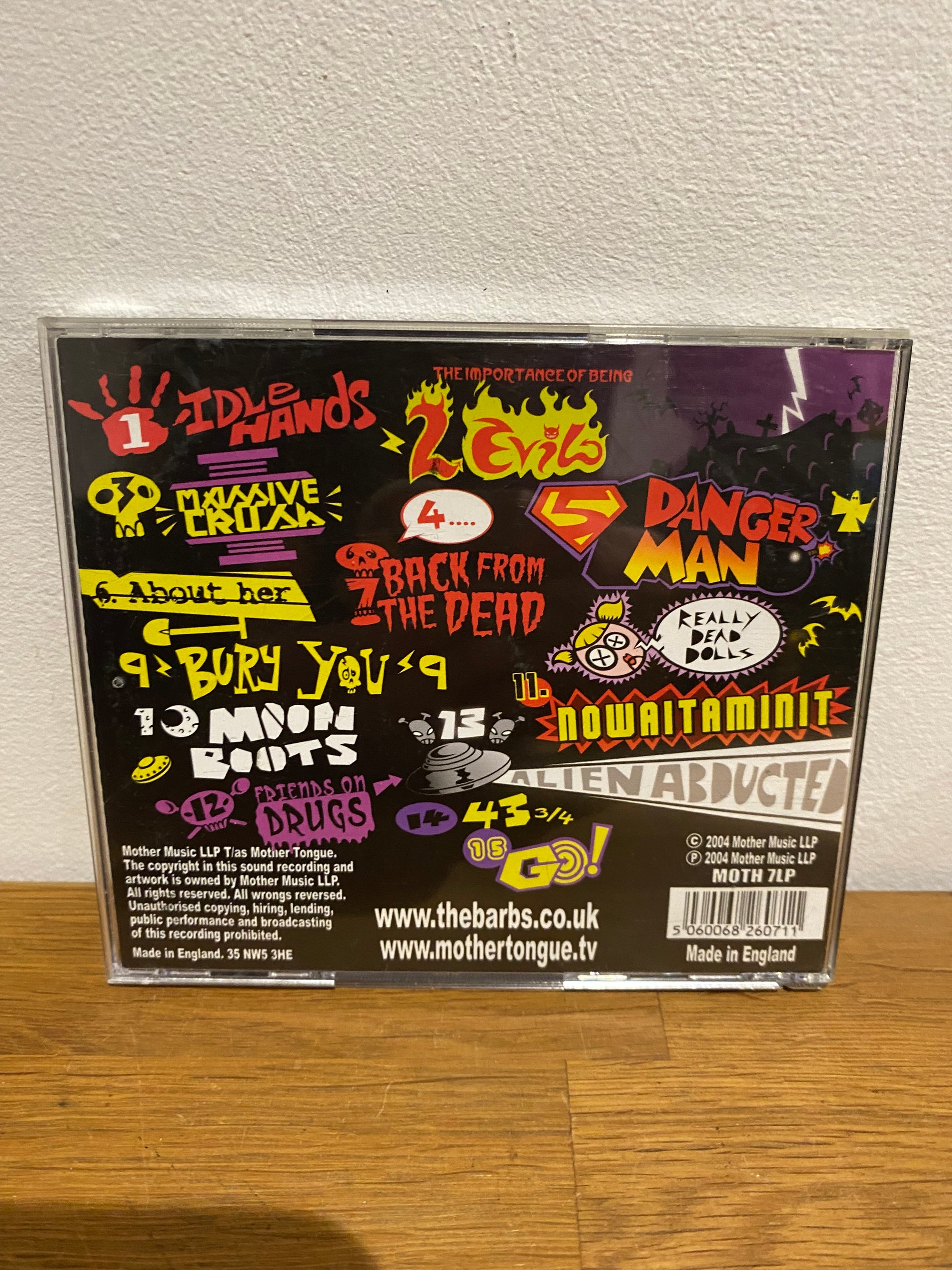 The Barbs - Lupine Peroxide, 2004 cd album