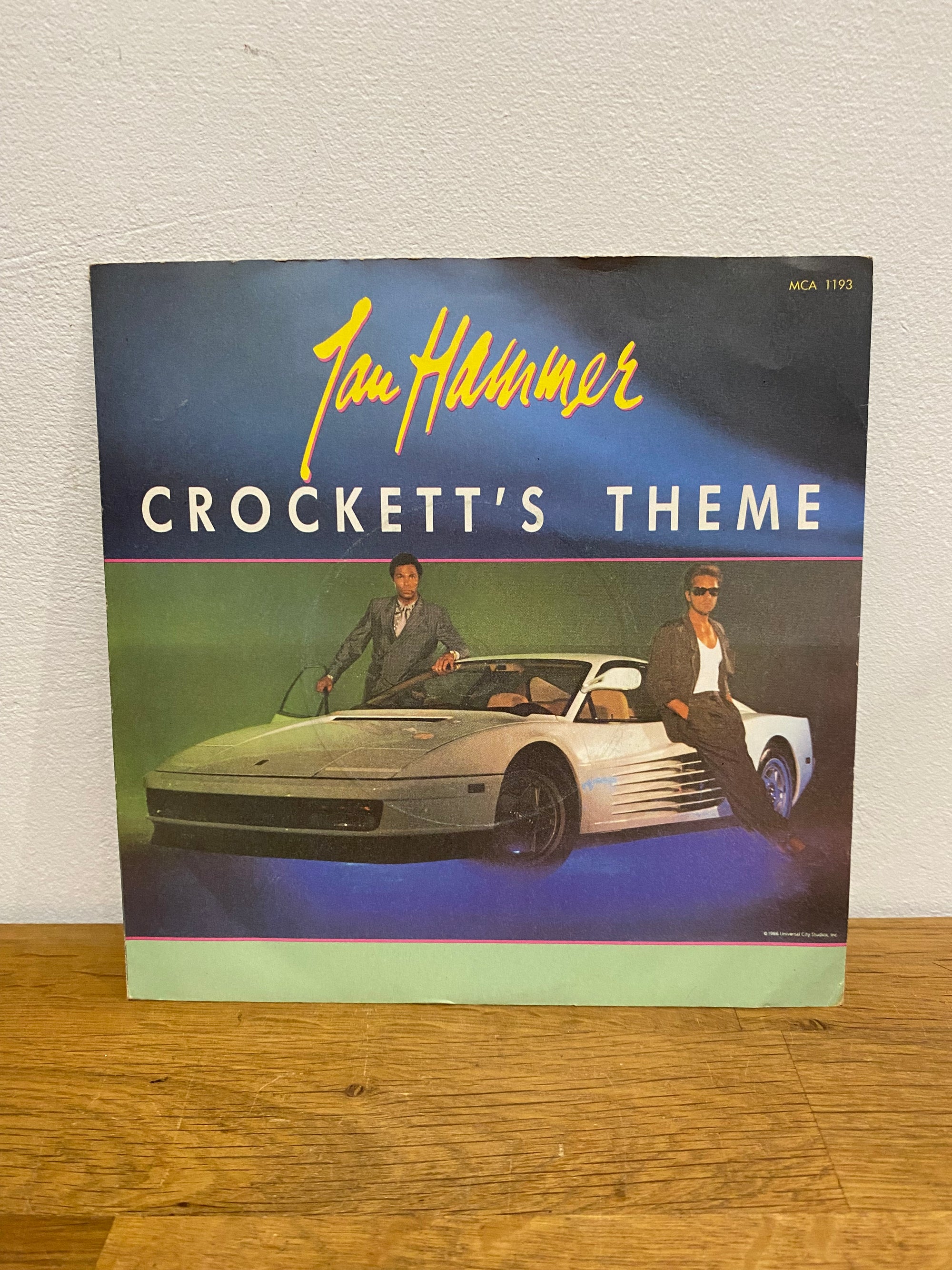Jan Hammer - Crockett’s Theme.  7 inch single, 1986