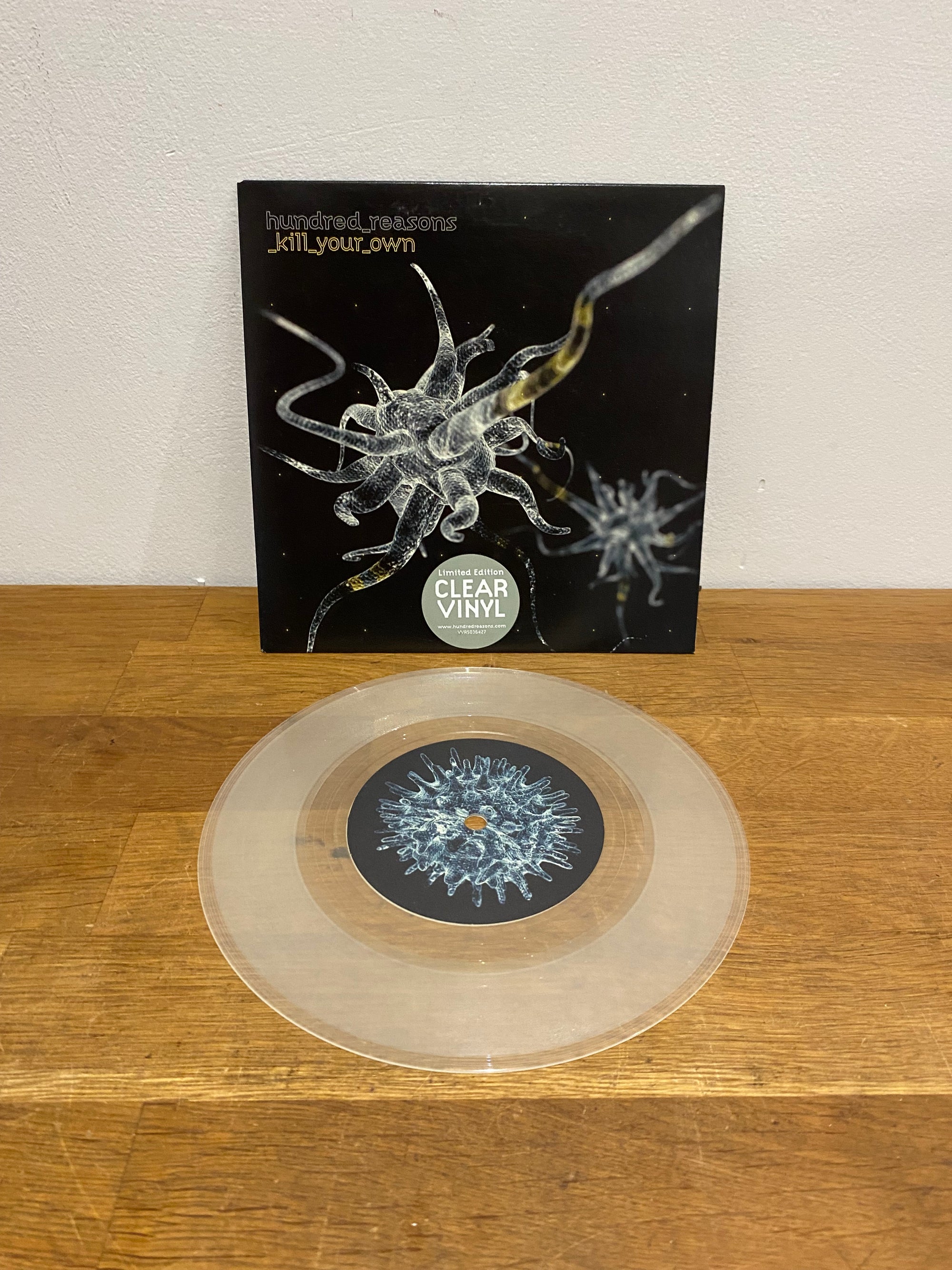 Hundred Reasons - Kill Your Own , Limited edition clear vinyl 2006