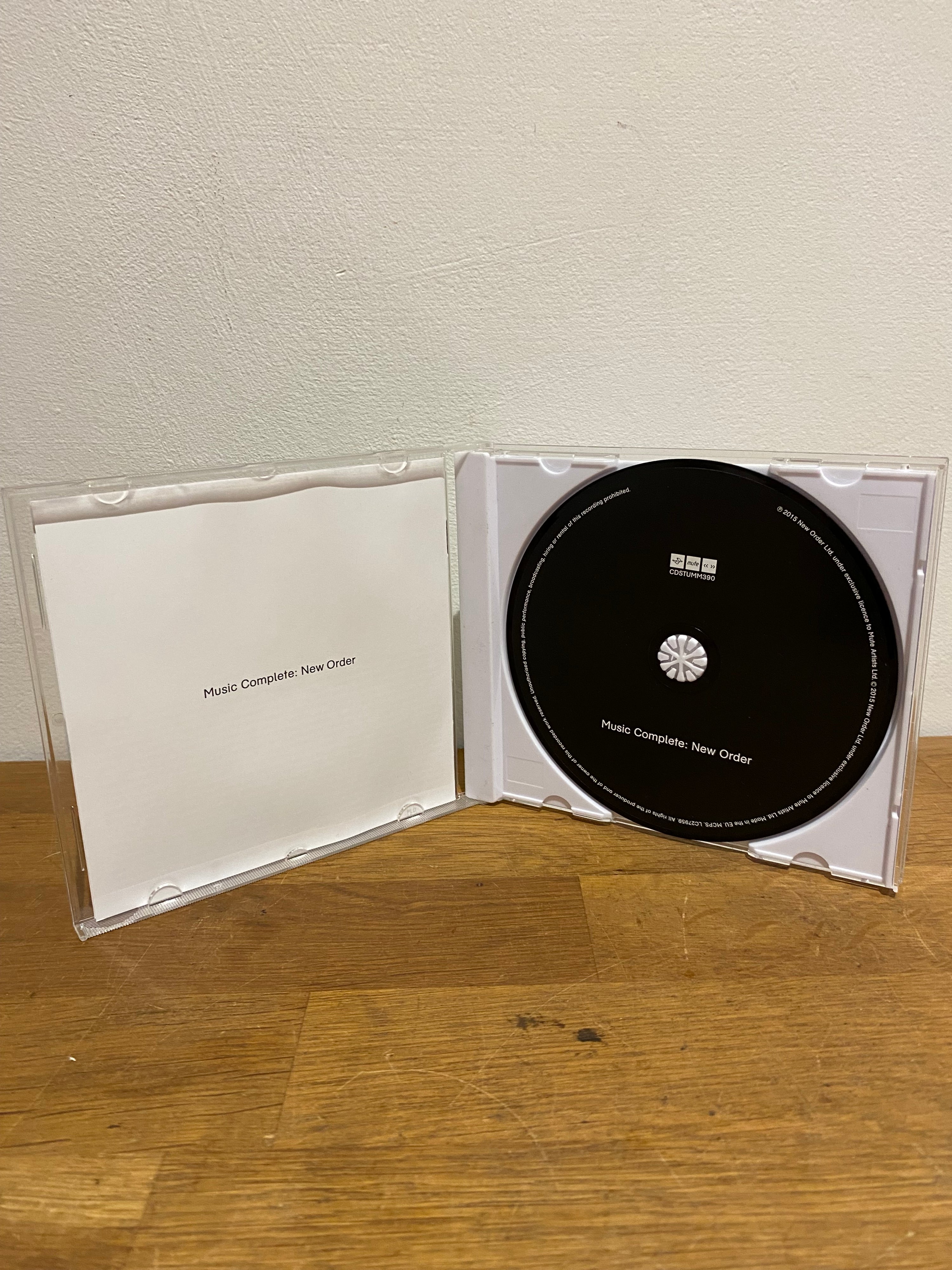 Rare New Order , Music Complete , Blank cd , shop display cd , not playable…