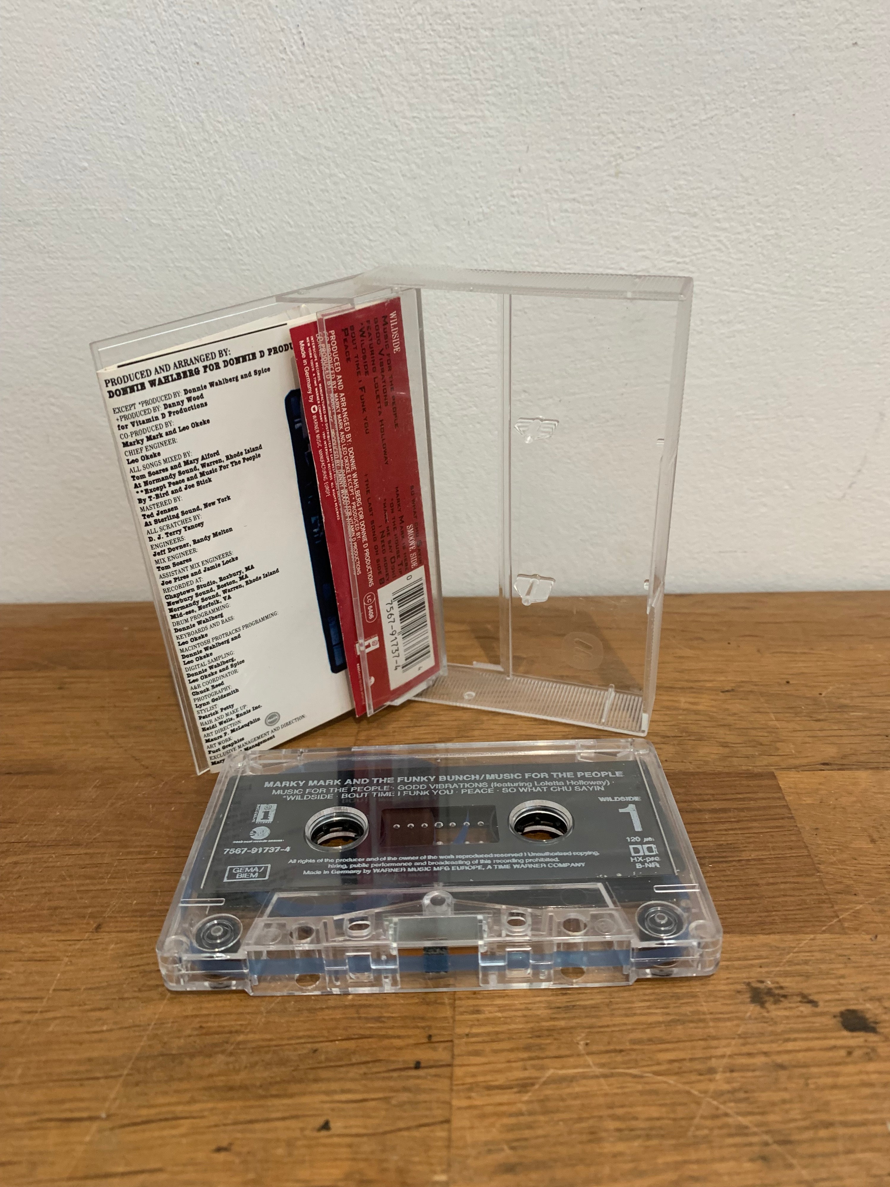 Marks Mark and the Funky Bunch - Music for the people , cassette album