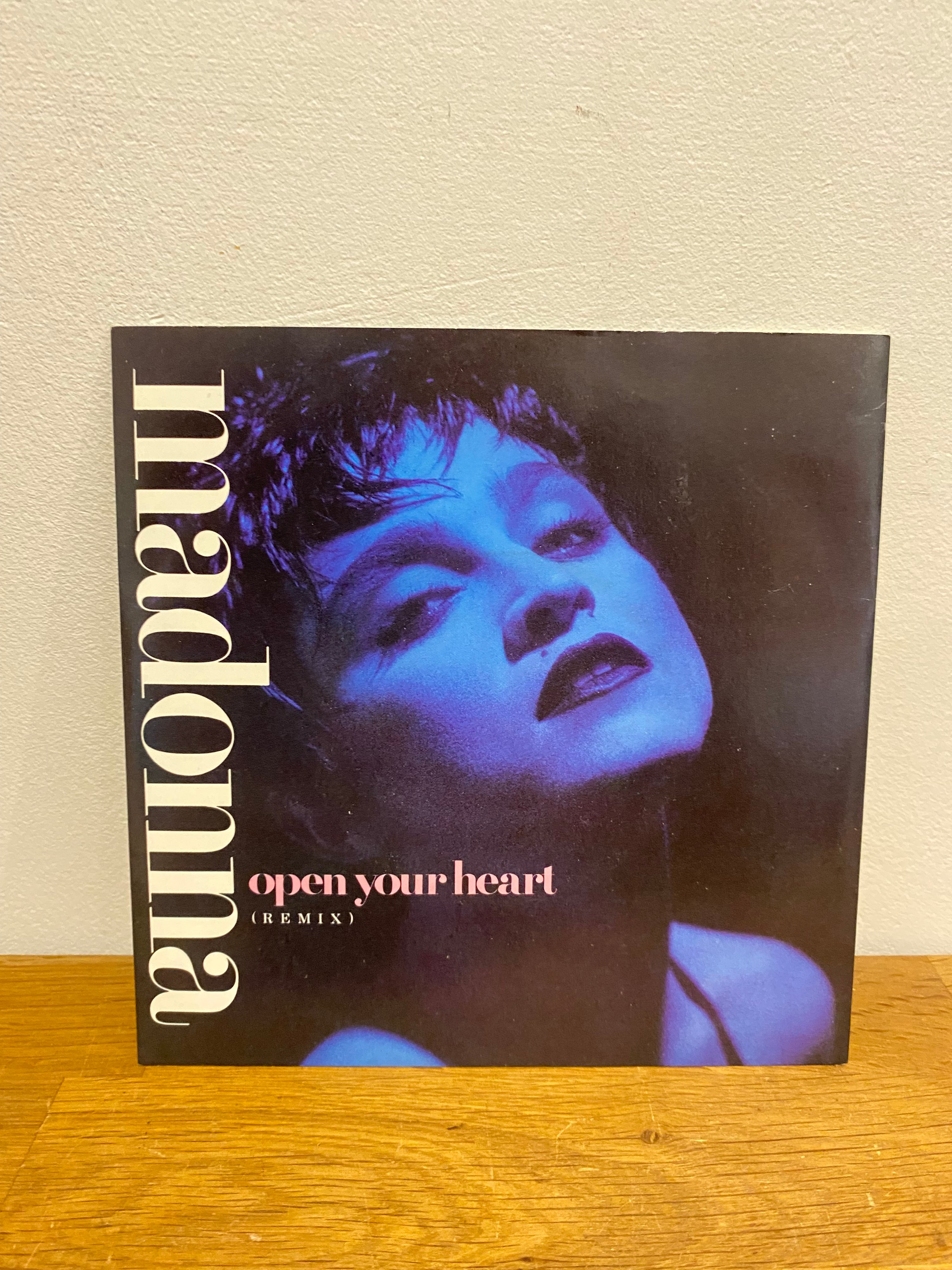 Madonna - Open Your Mind , 7” single , 1986, Sire W8480