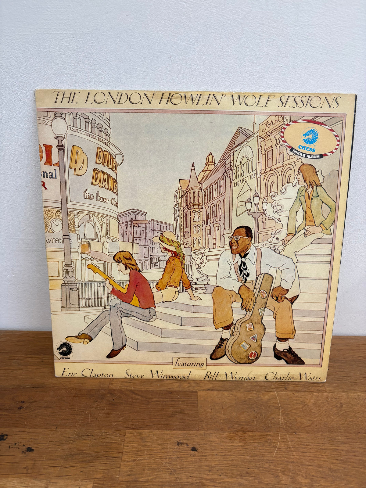 The London Howlin Wolf Sessions, featuring Eric Clapton, Steve Winwood, Bill Wyman , Charlie Watts , LP Vinyl.