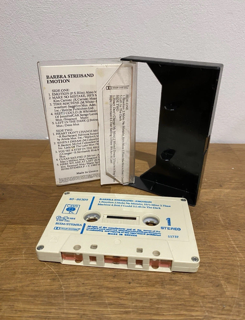Barbra Streisand - Emotion , Cassette Album, CBS 1984