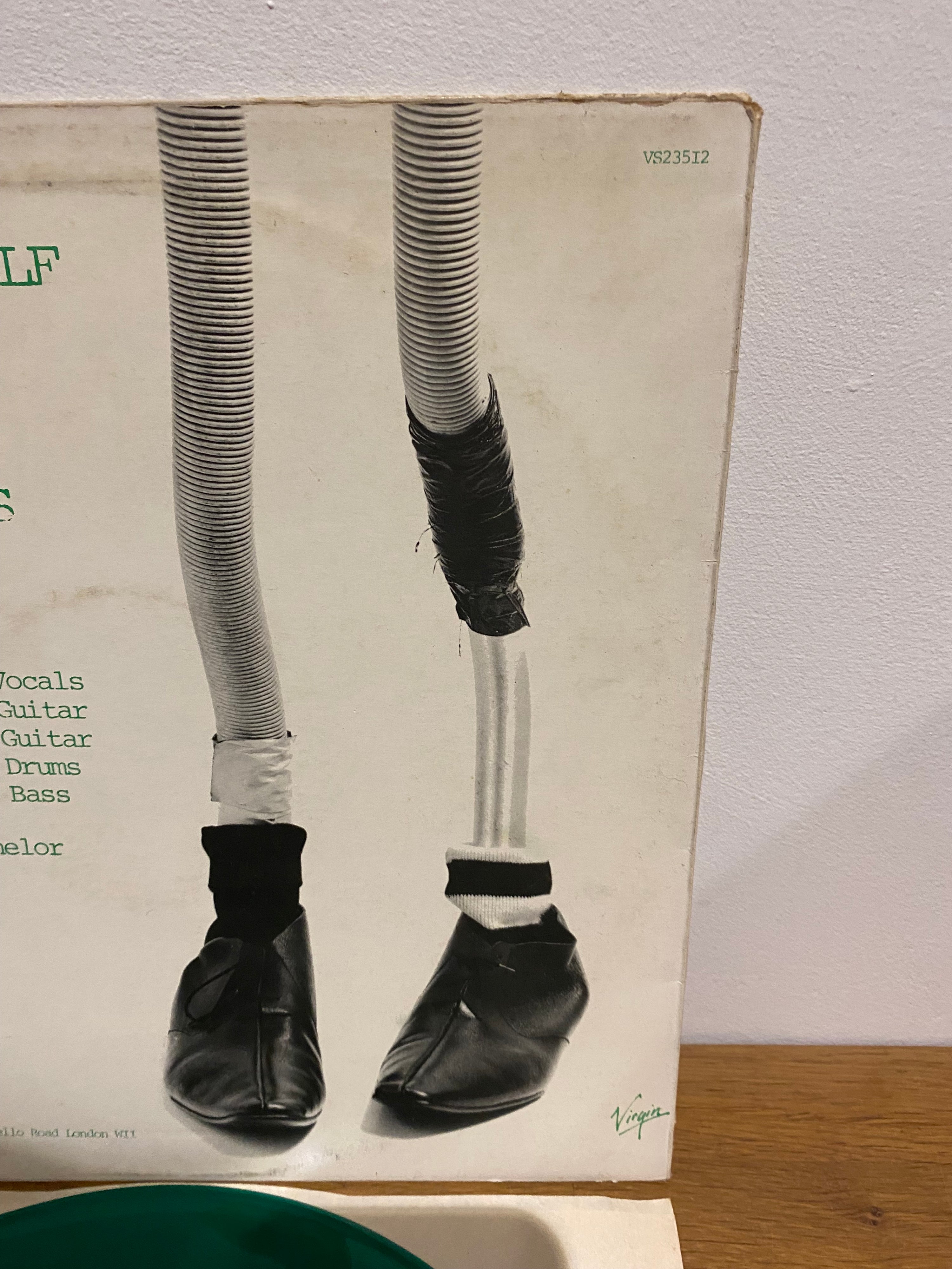 Fingerprintz - Dancing With Myself, 12” single , Green Vinyl, 1979 Virgin