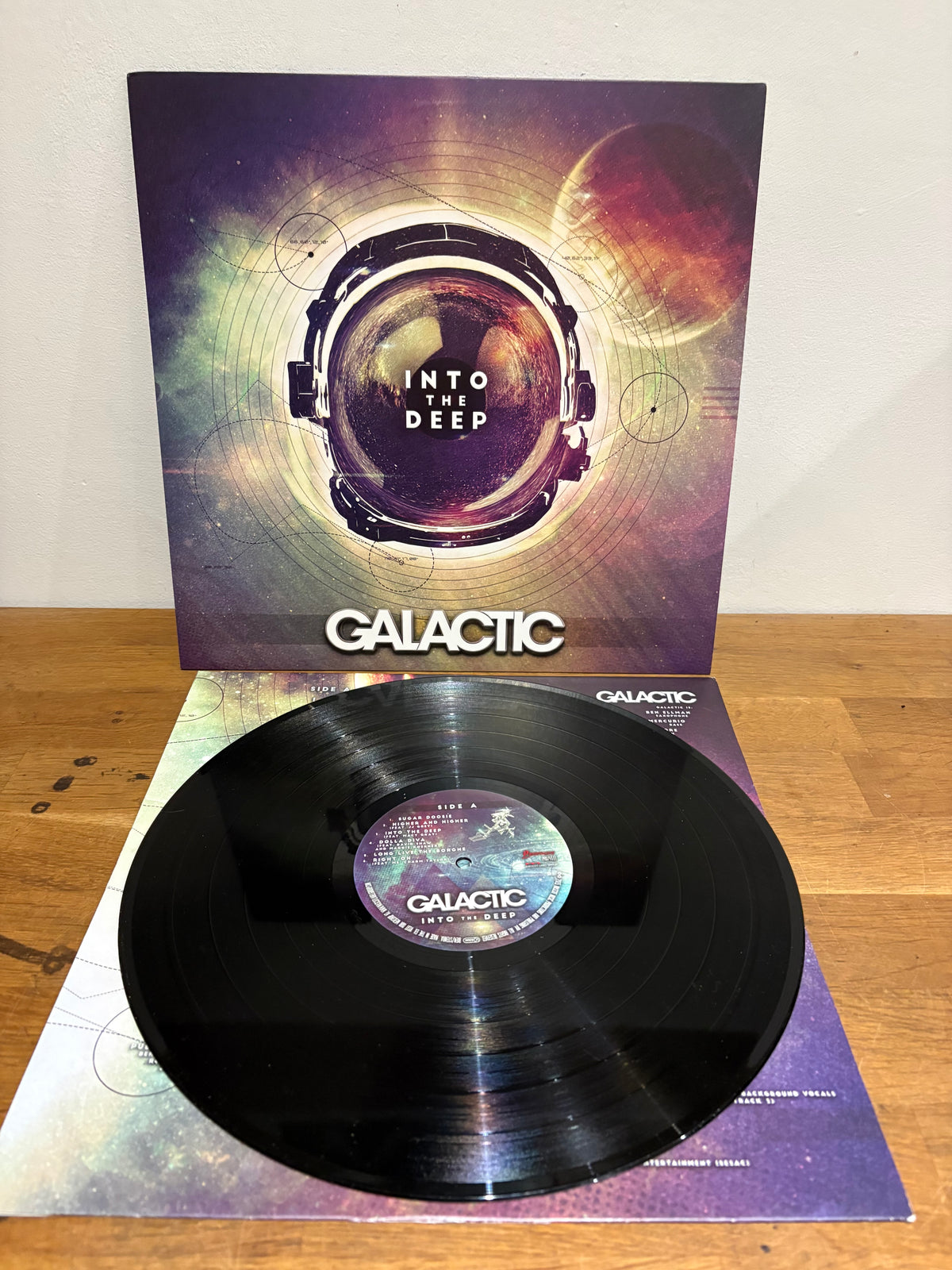 Galactic - Into the deep , LP album, 2015 Mascot Music Productions.