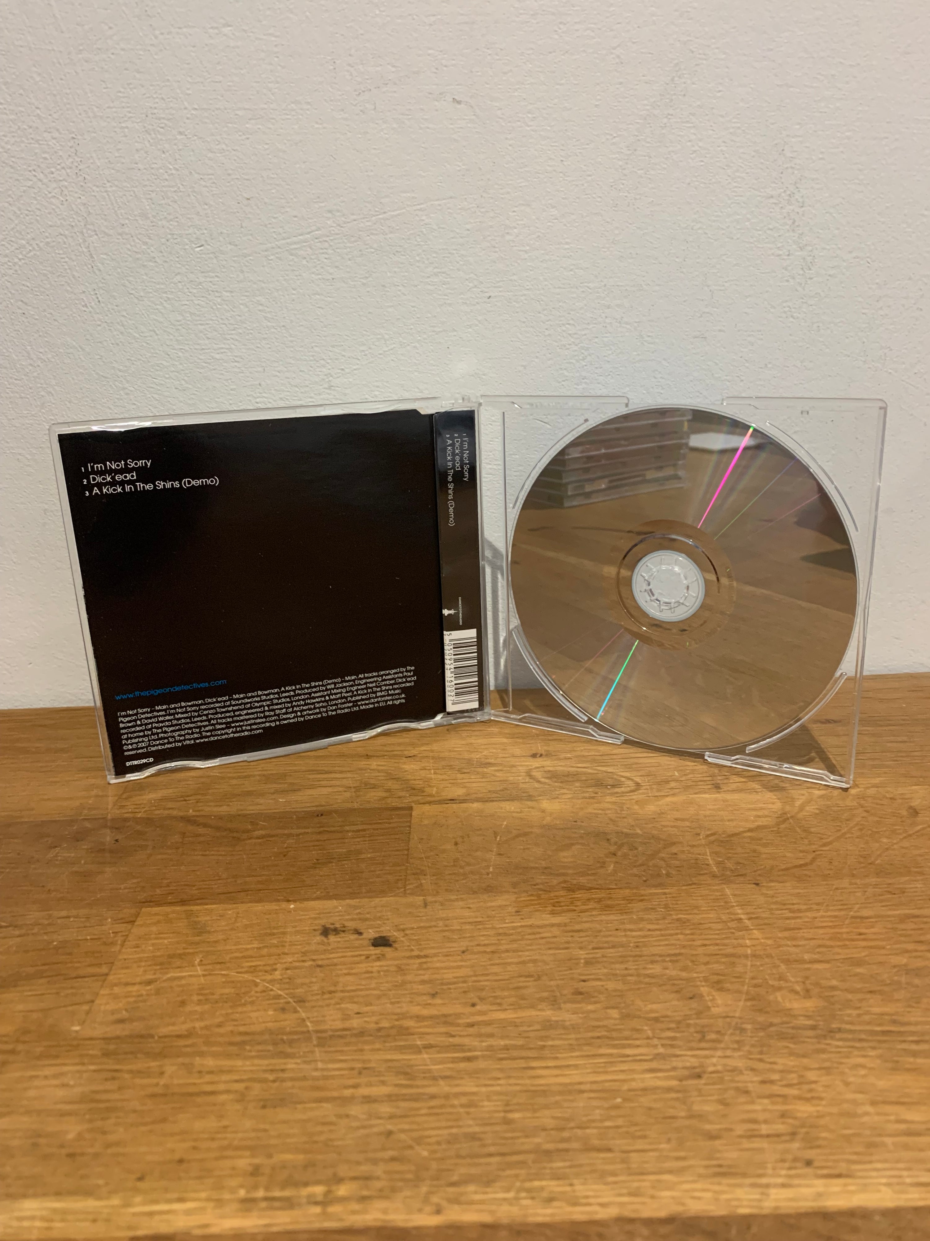 The Pigeon Detectives- I’m not sorry, cd single 2007