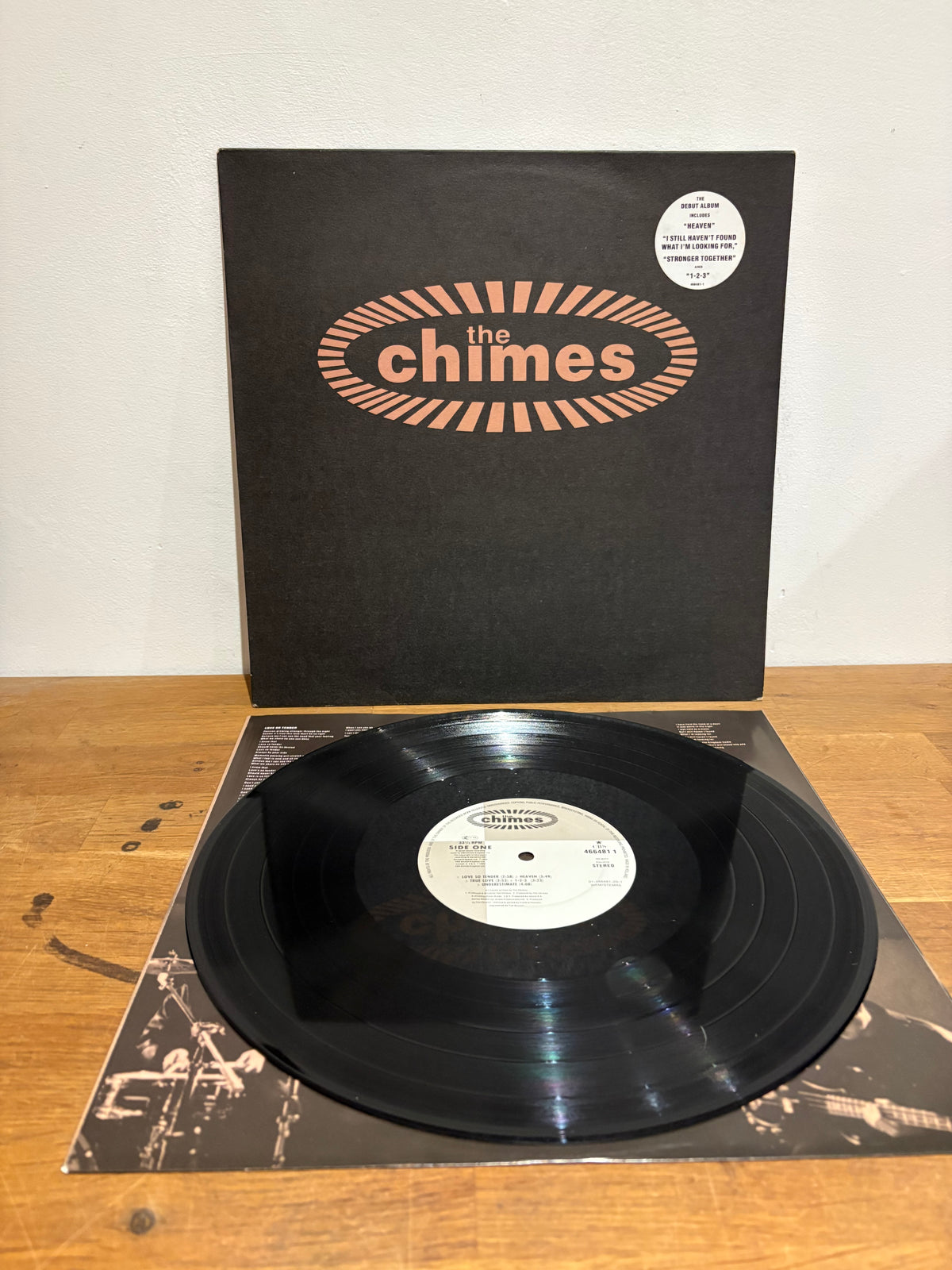 The Chimes - Debut Album , LP album. 1990 CBS.