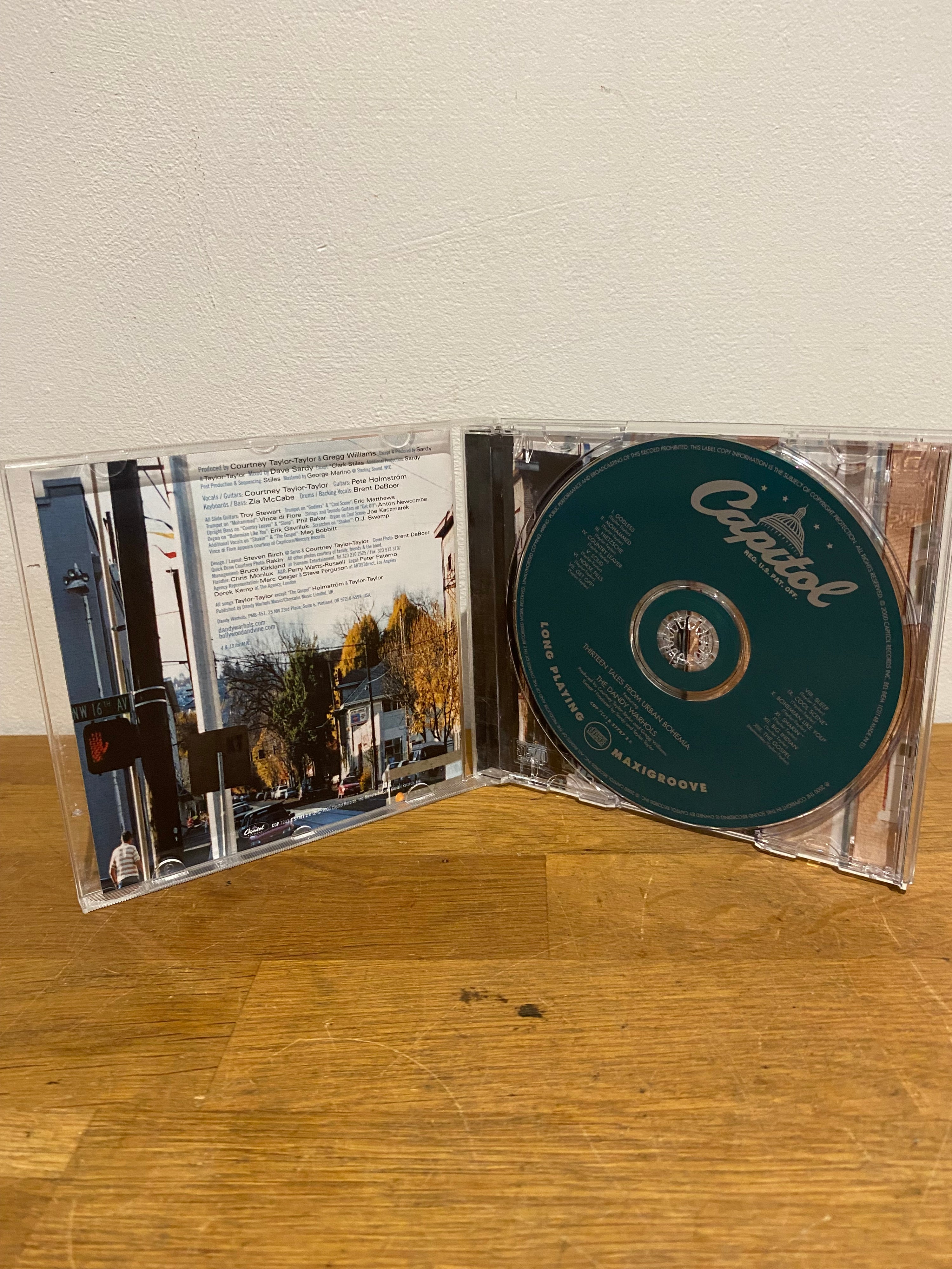 The Dandy Warhols - Thirteen Tales From Urban Bohemia , cd album , Capitol records 2000.