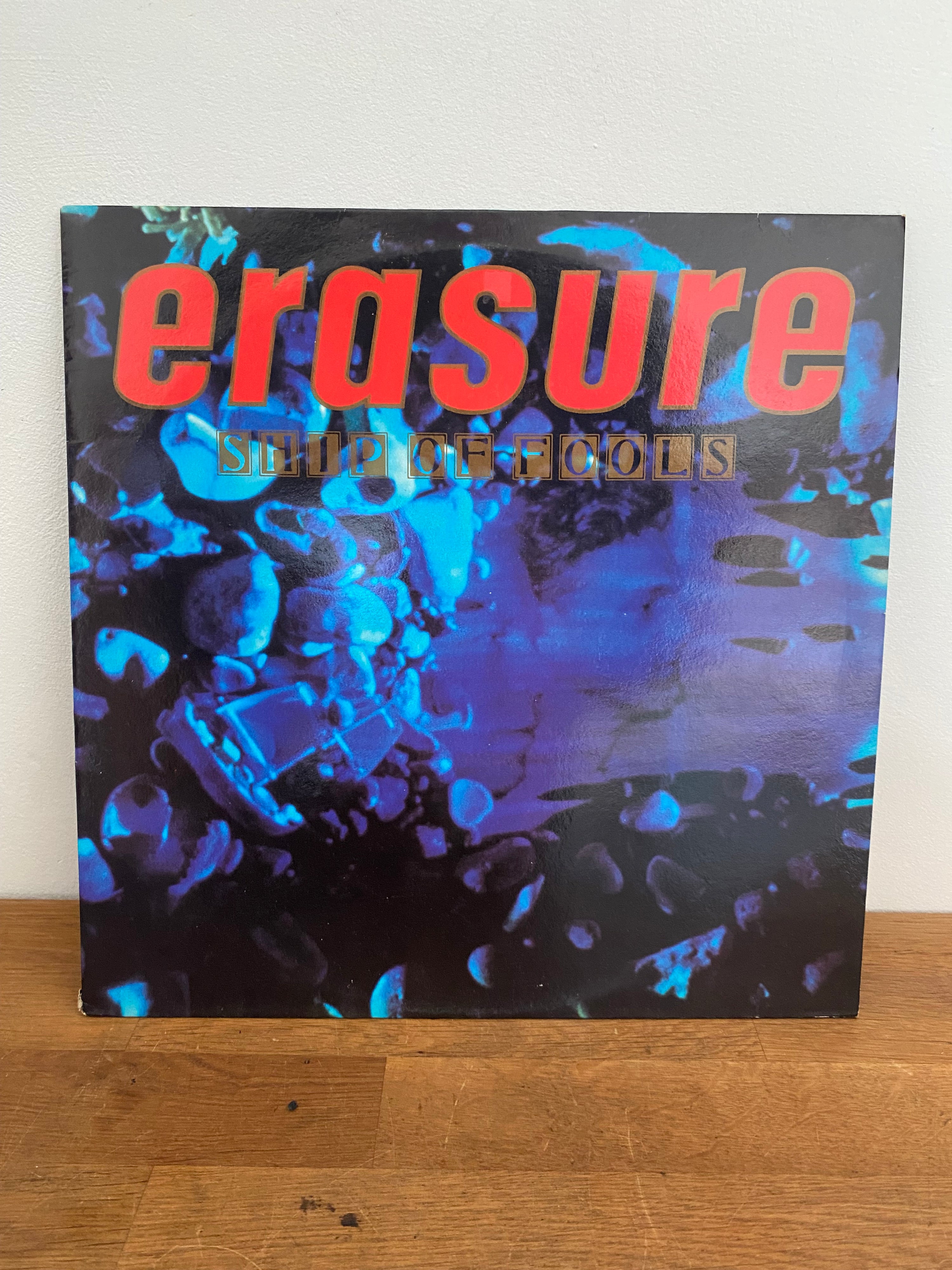 Erasure - Ship of Fools , 12 inch single , 1988 mute records