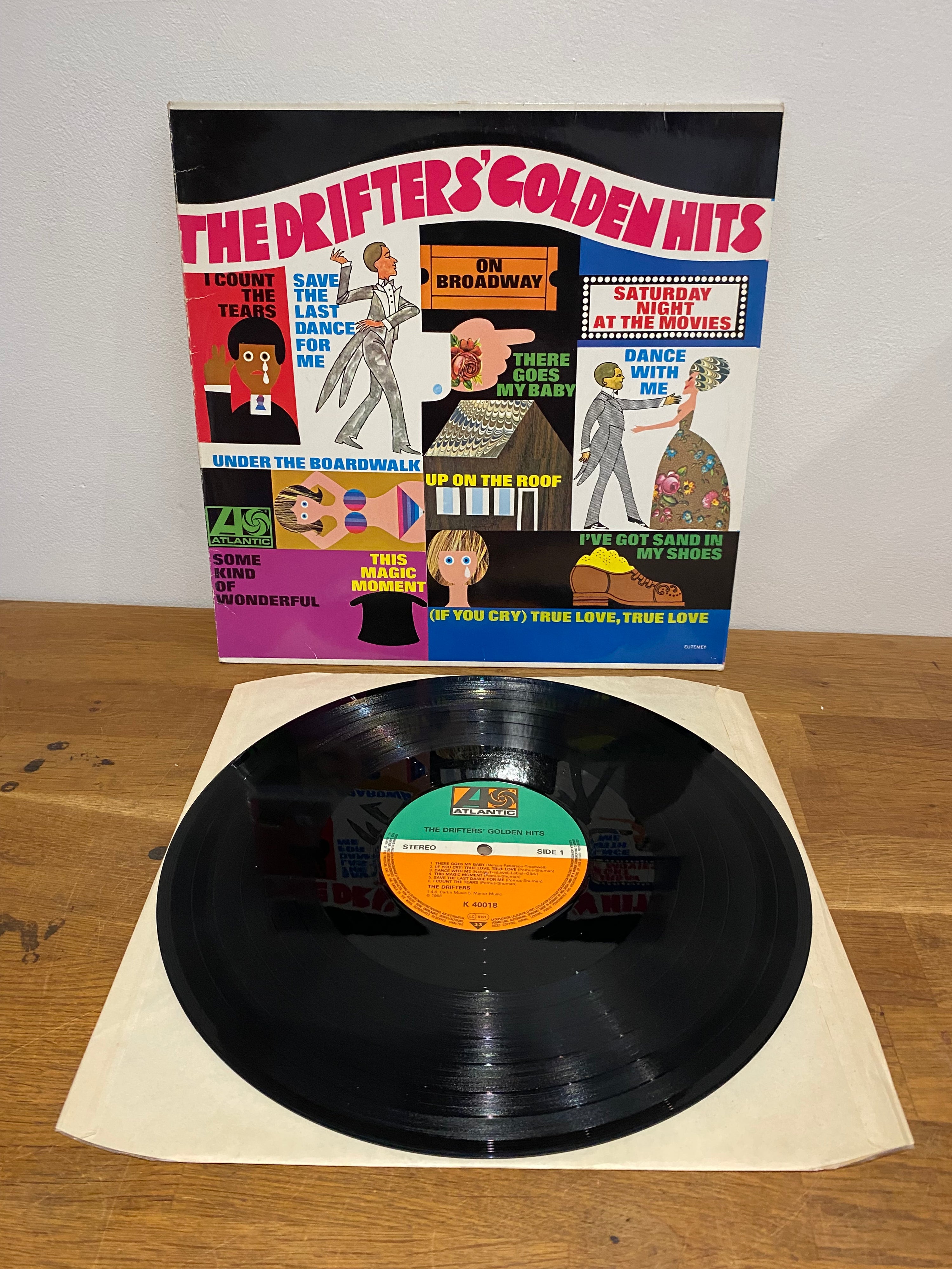The Drifters - Golden Hits , Atlantic Records , 1968