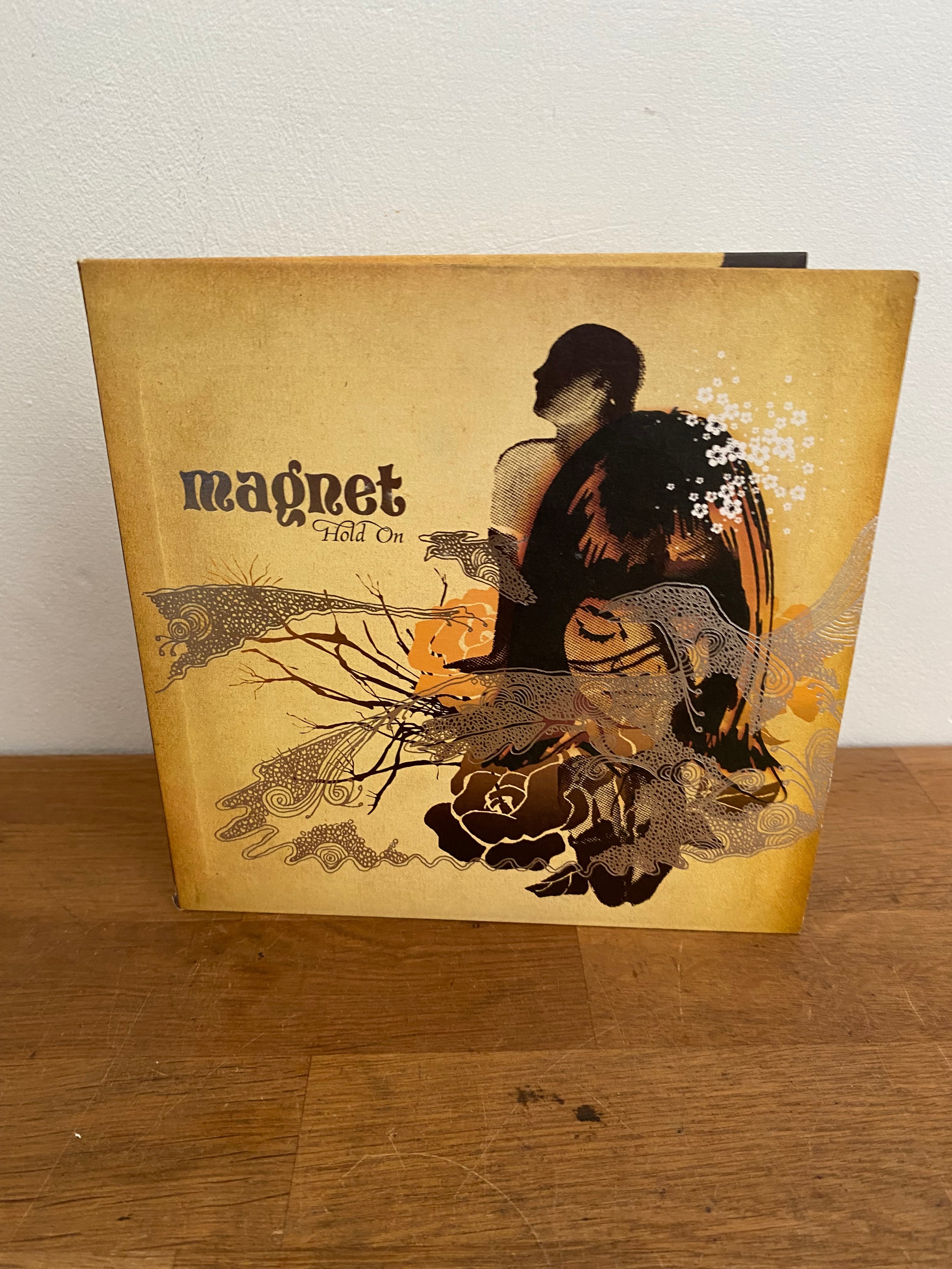 Magnet - Hold On , 7” singles, double pack , yellow and white vinyls.