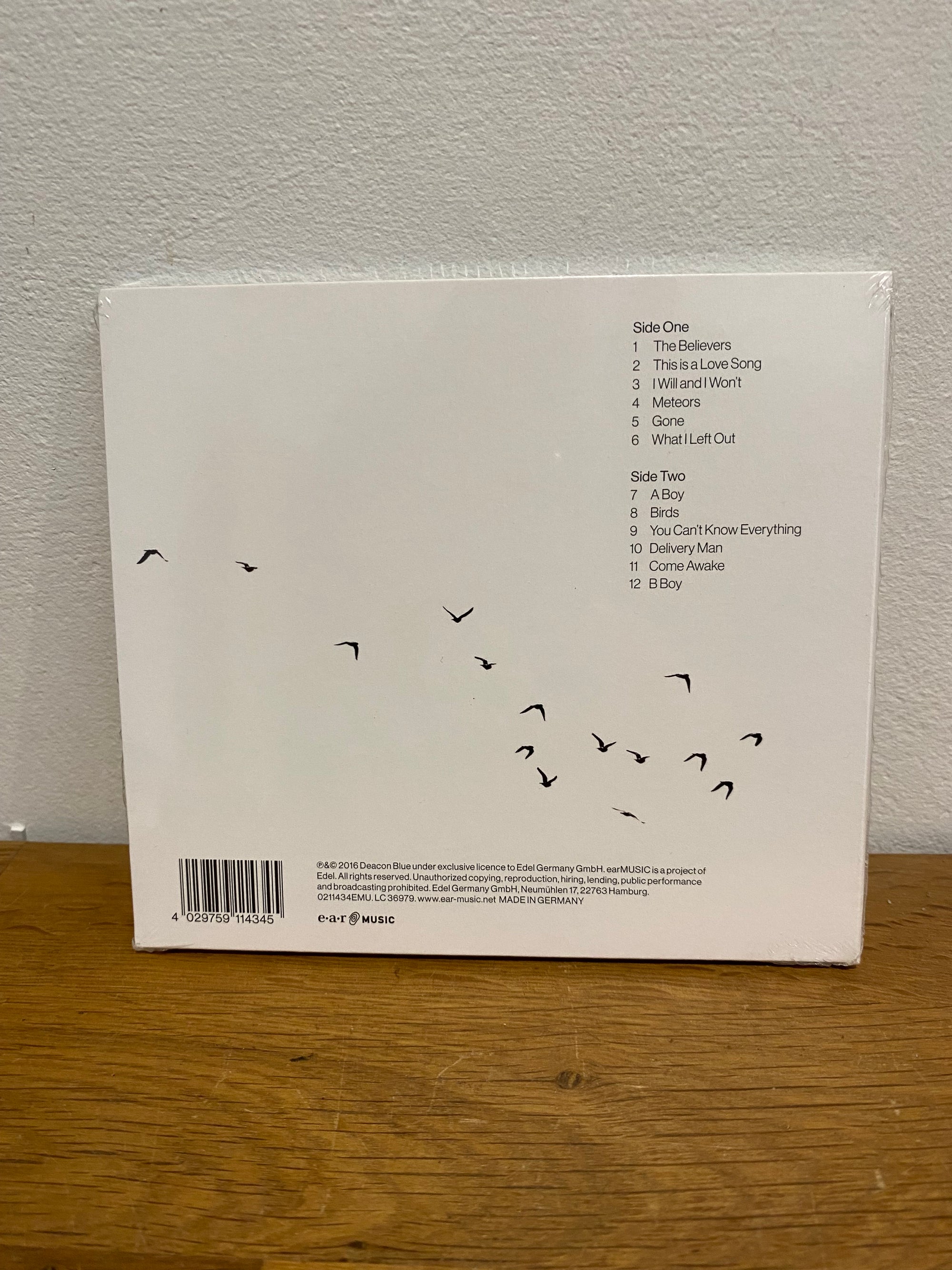 Deacon Blue - Believers, cd album, 2016, new and sealed gatefold sleeve.